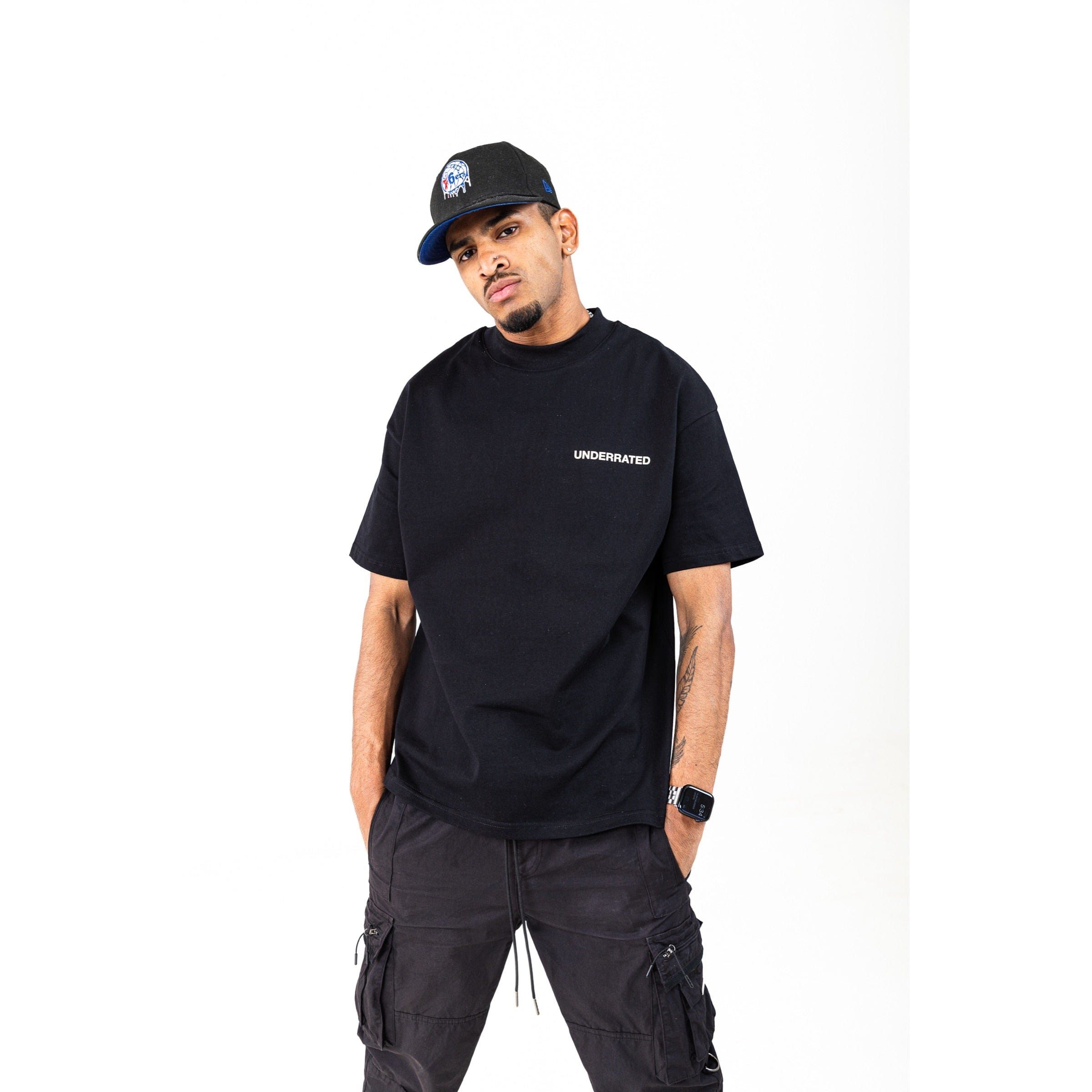 Classic UNDERRATED Classic Logo T - Shirt - Black