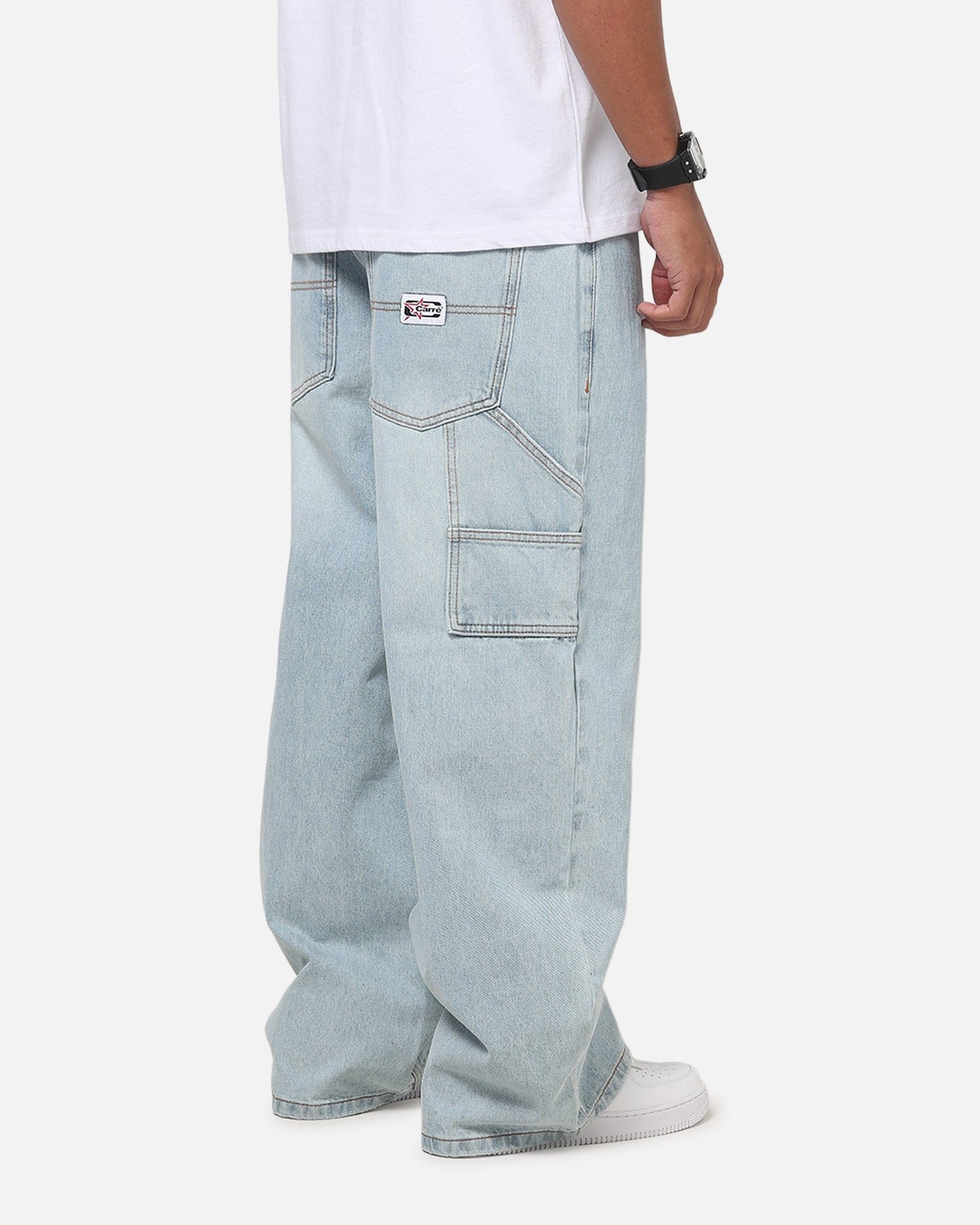 Carre Baggy Carpenter Jeans Sunfade Blue