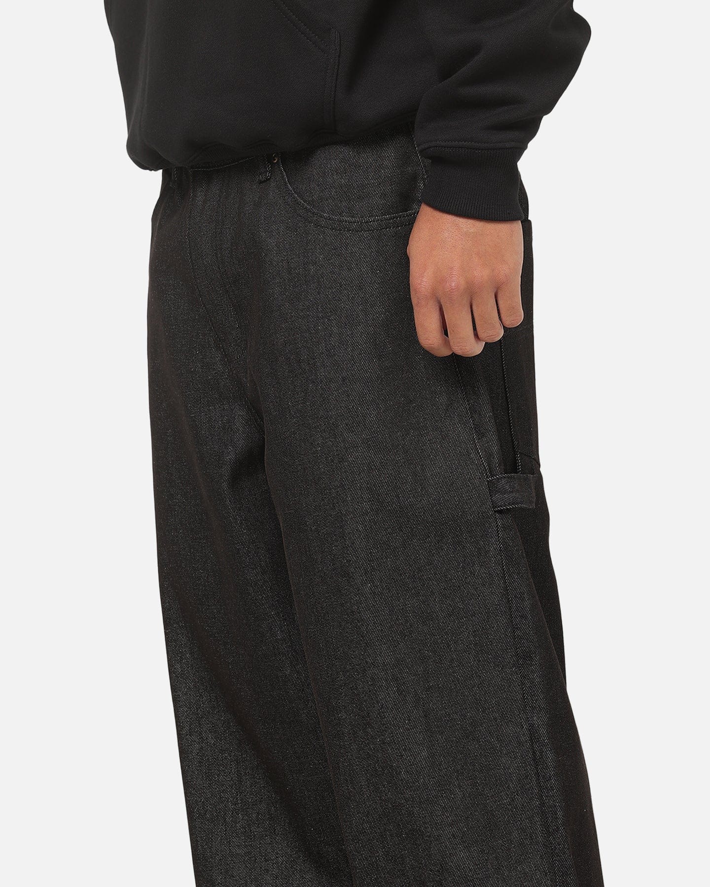 Carre Baggy Carpenter Jeans Raw Black