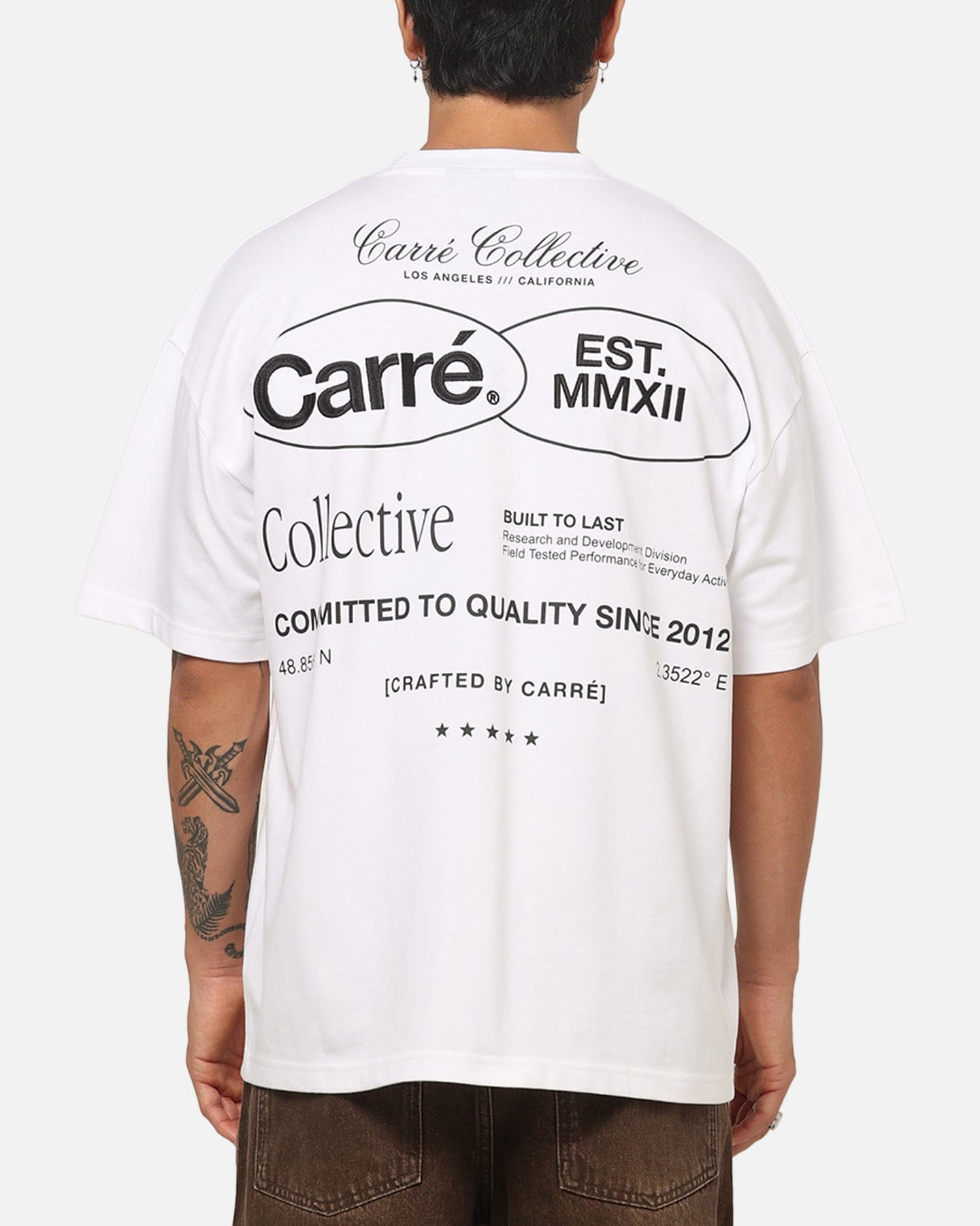 Carre Mmxii T - Shirt White