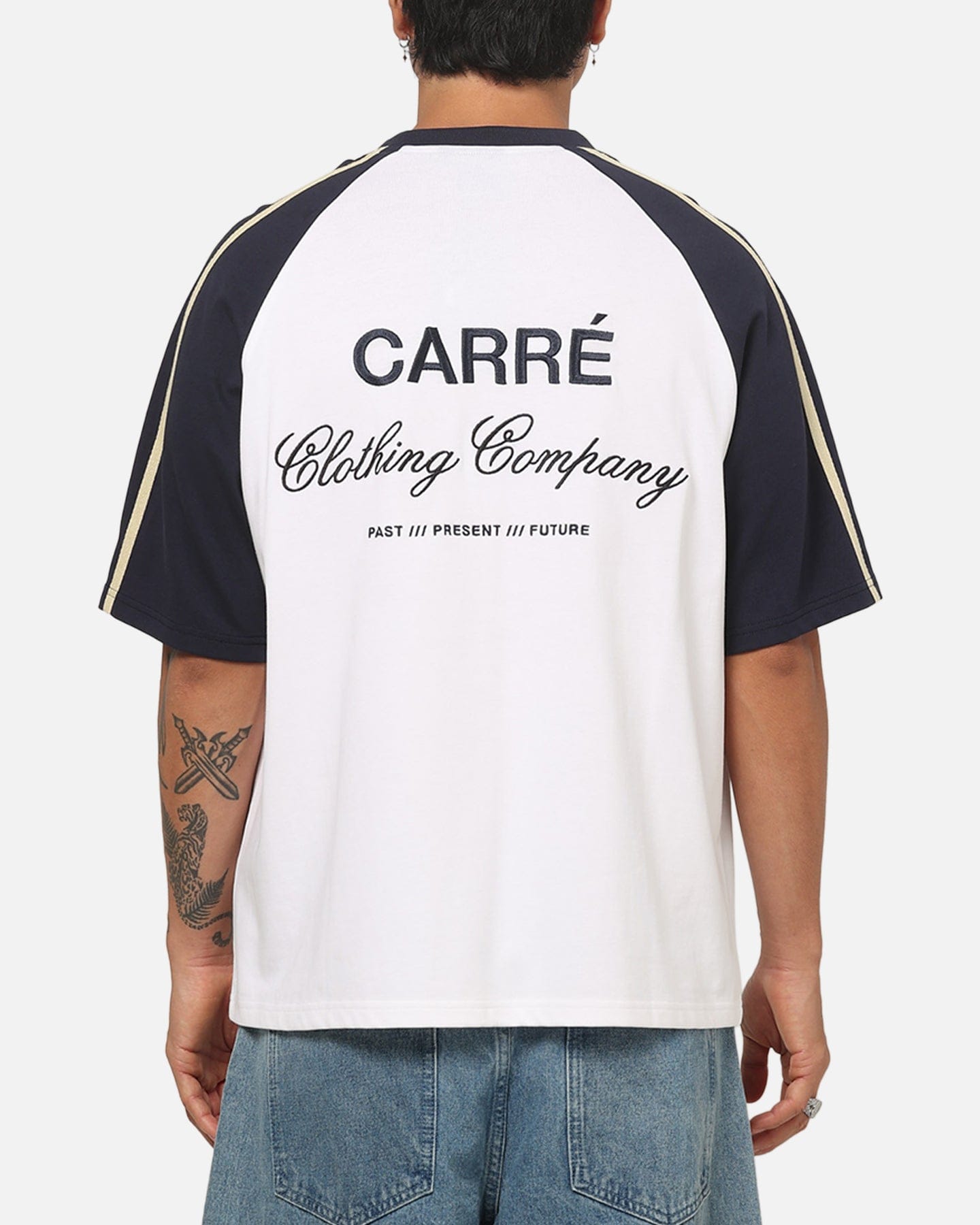 Carre Legacy Raglan T - Shirt White