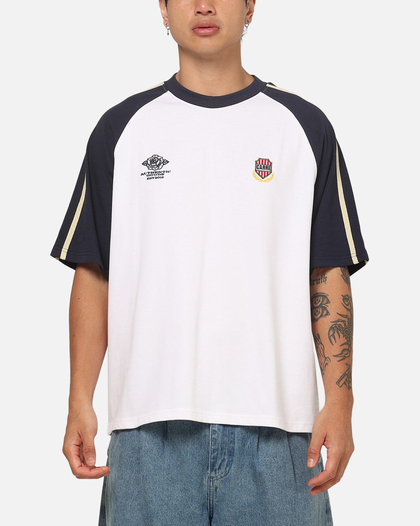 Carre Legacy Raglan T - Shirt White