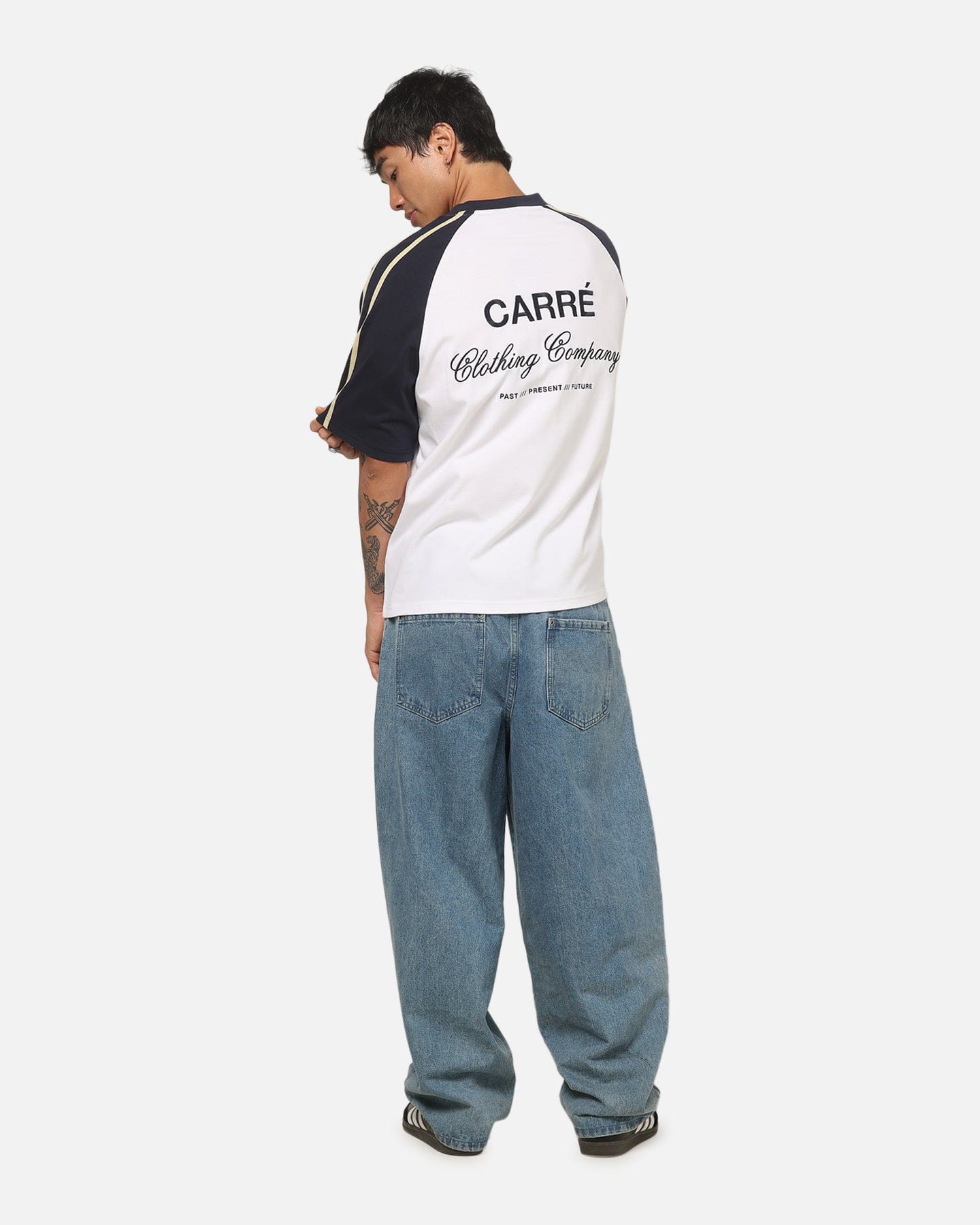 Carre Legacy Raglan T - Shirt White