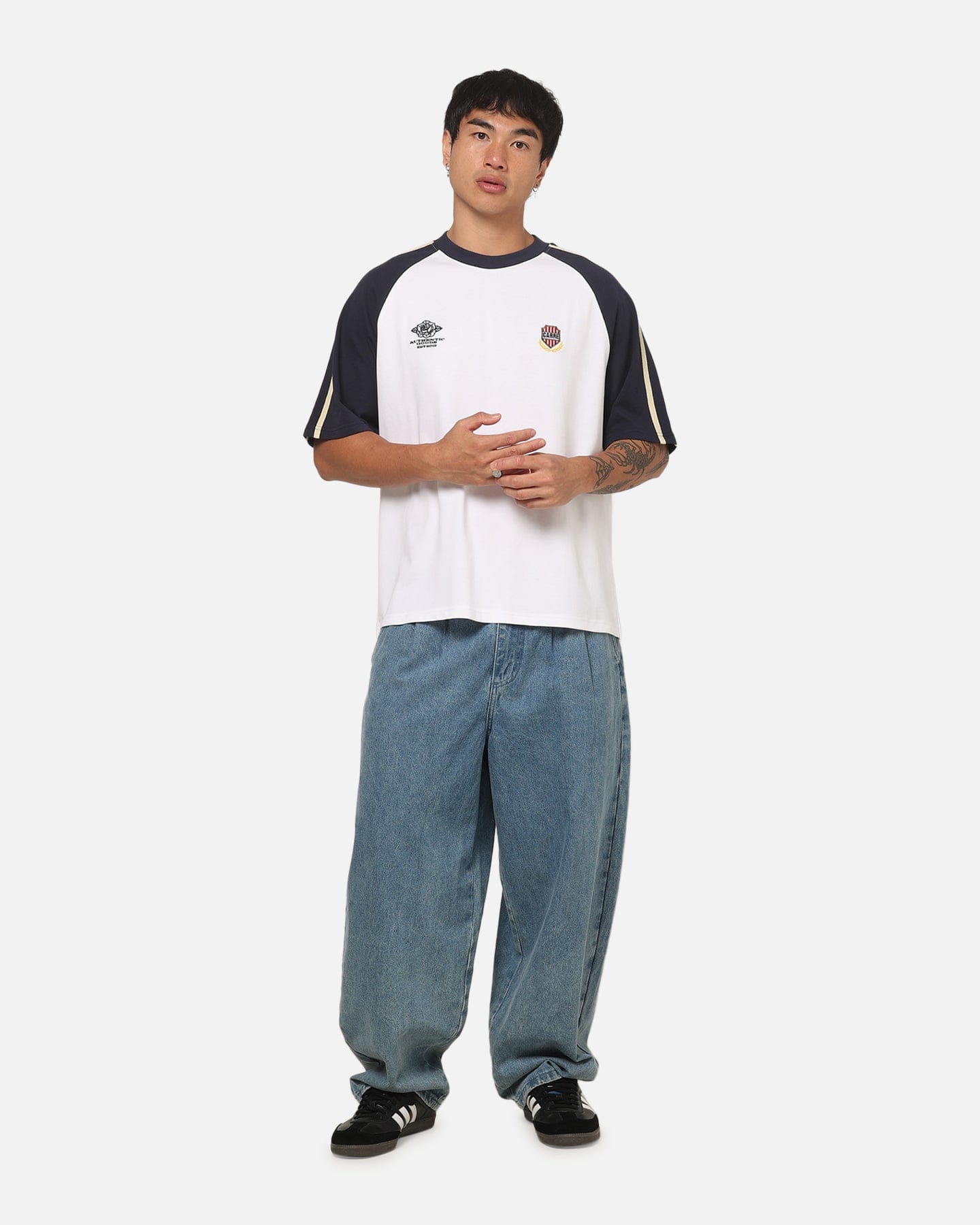 Carre Legacy Raglan T - Shirt White
