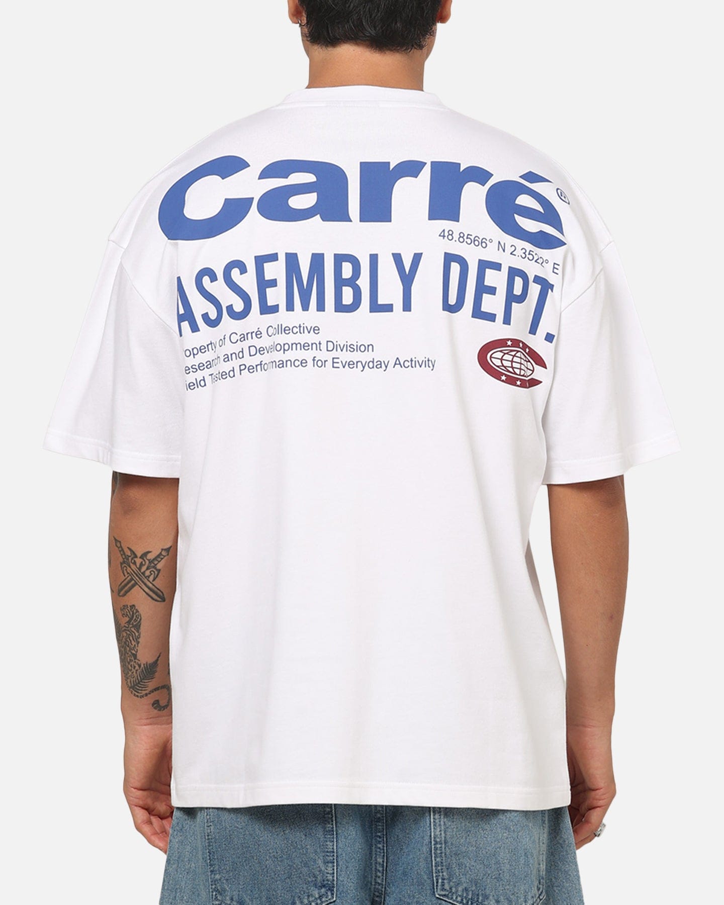 Carre Assembly Department T - Shirt White