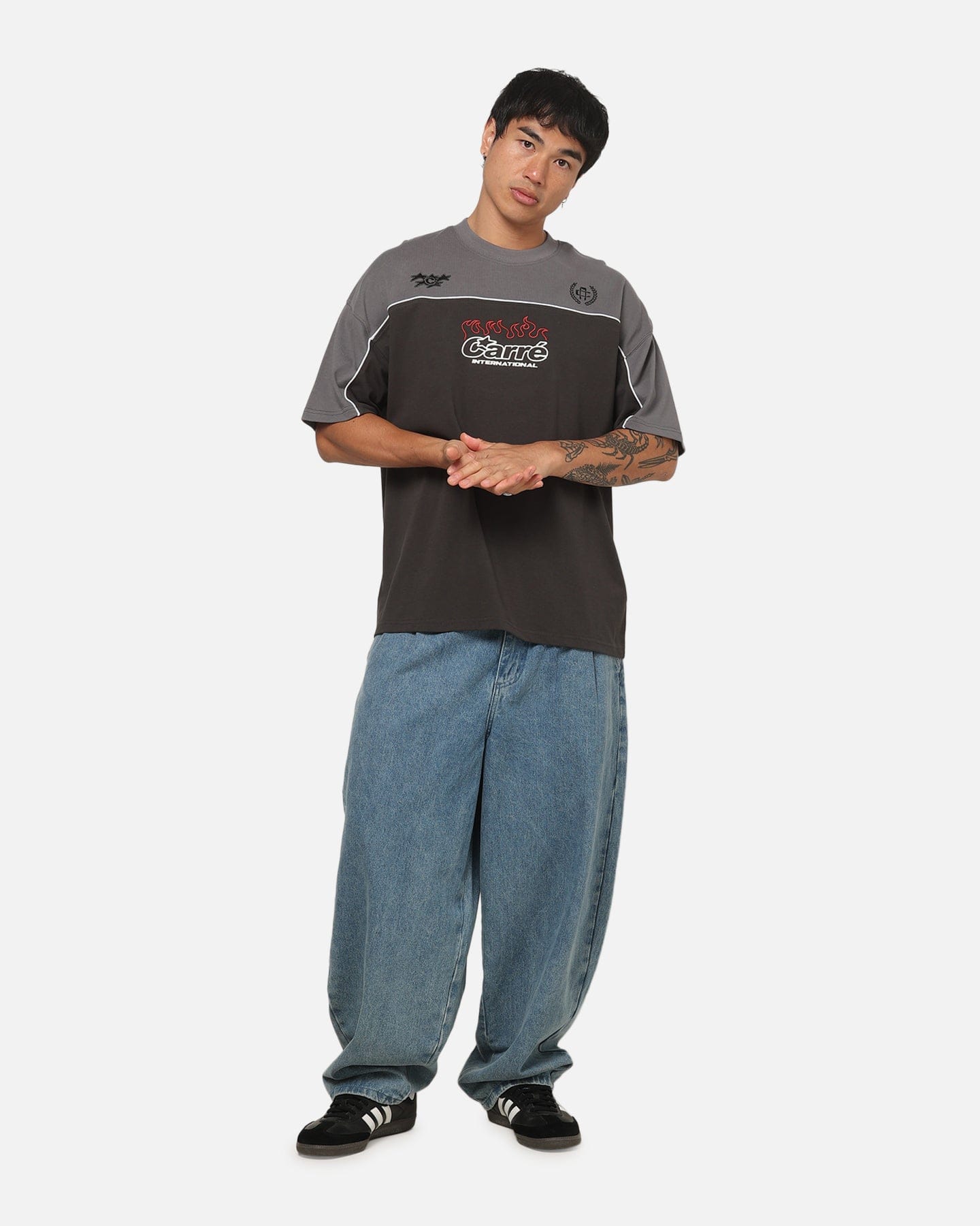 Carre Overdrive T - Shirt Washed Black