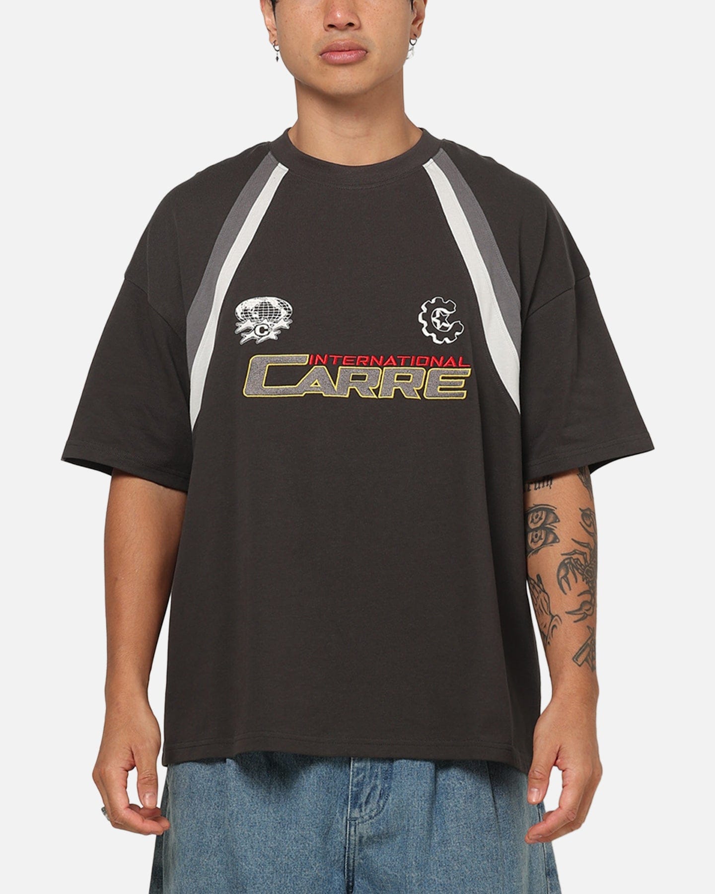 Carre Assembly T - Shirt Washed Black