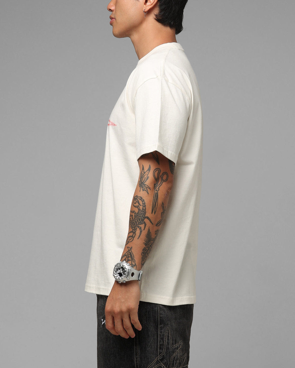 Loiter Afterimage T - Shirt Off White