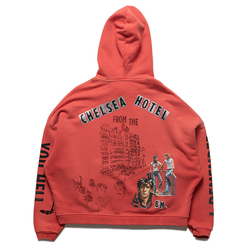 Paly Hollywood Chelseay Hotel Hoodie - Red