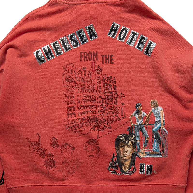 Paly Hollywood Chelseay Hotel Hoodie - Red