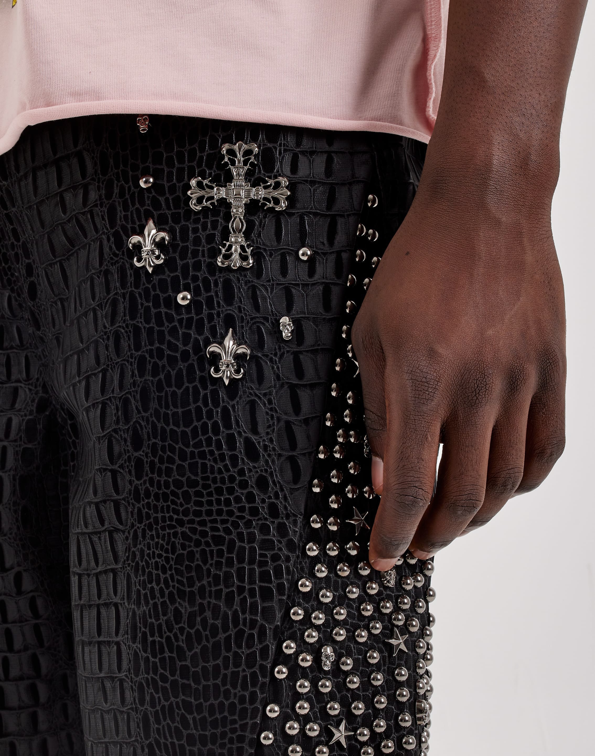Preme PU Croc Cross Shorts