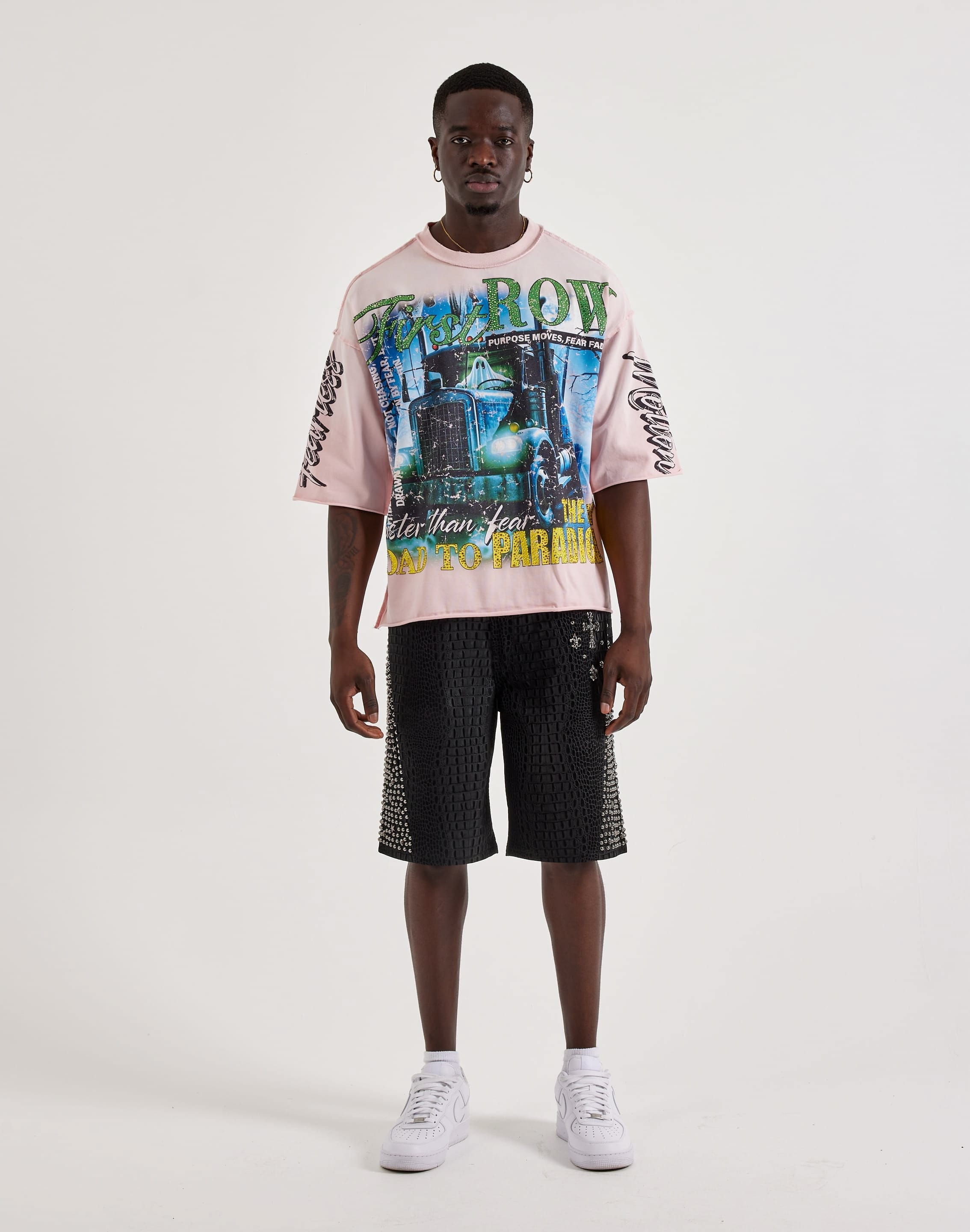 Preme PU Croc Cross Shorts