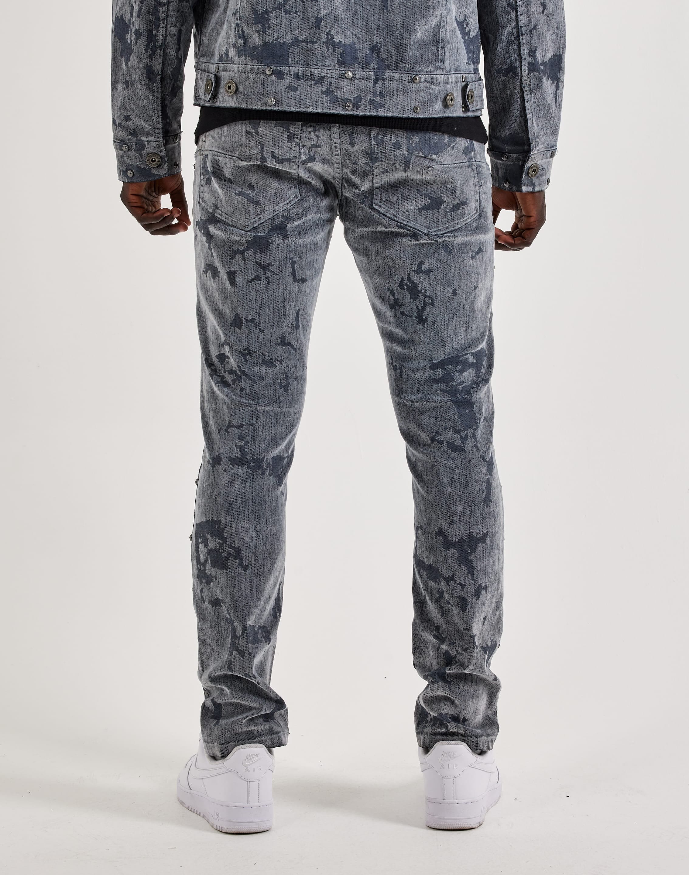 Kloud 9 Studded Slim Denim Jeans