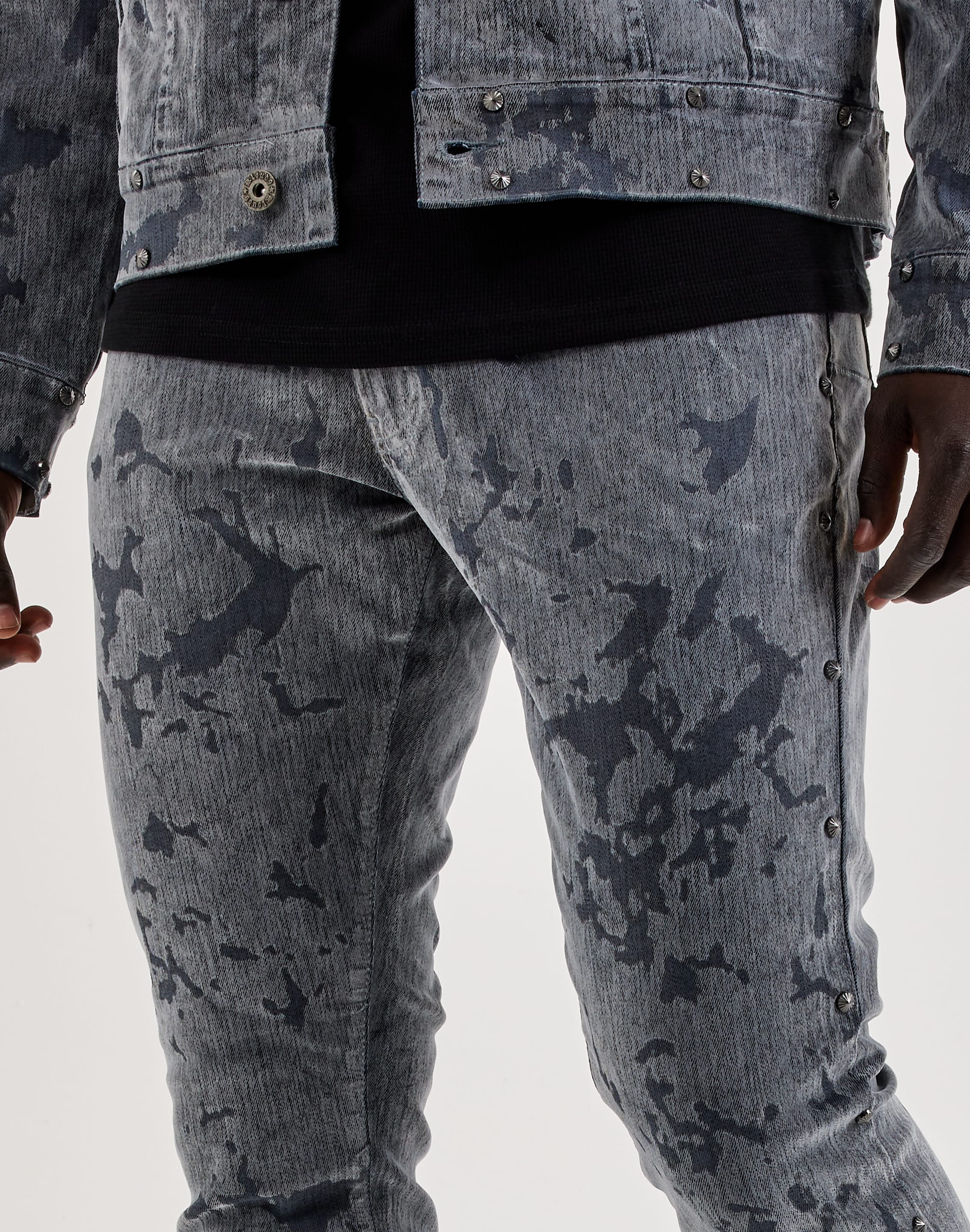 Kloud 9 Studded Slim Denim Jeans