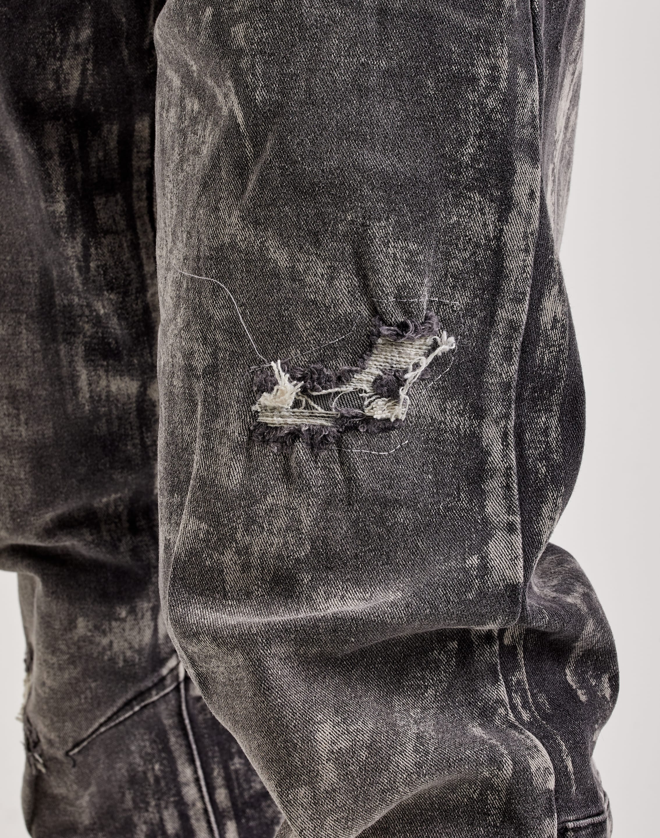Smoke Rise Distressed Slim Denim Jeans