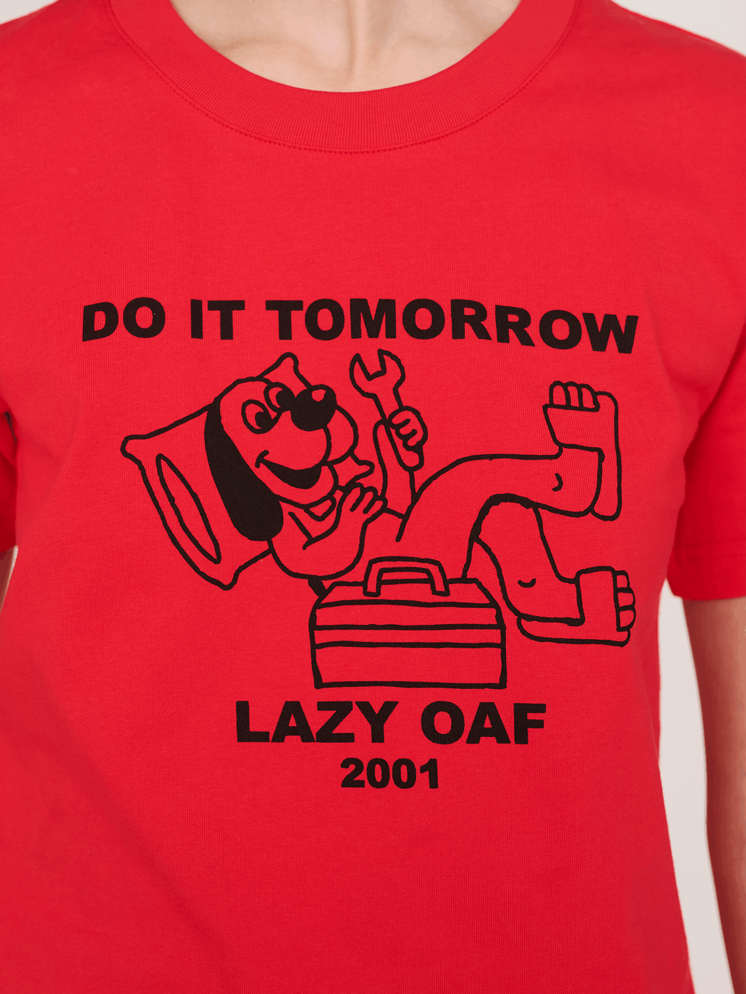 Lazy Oaf Do It Tomorrow Slim T - Shirt
