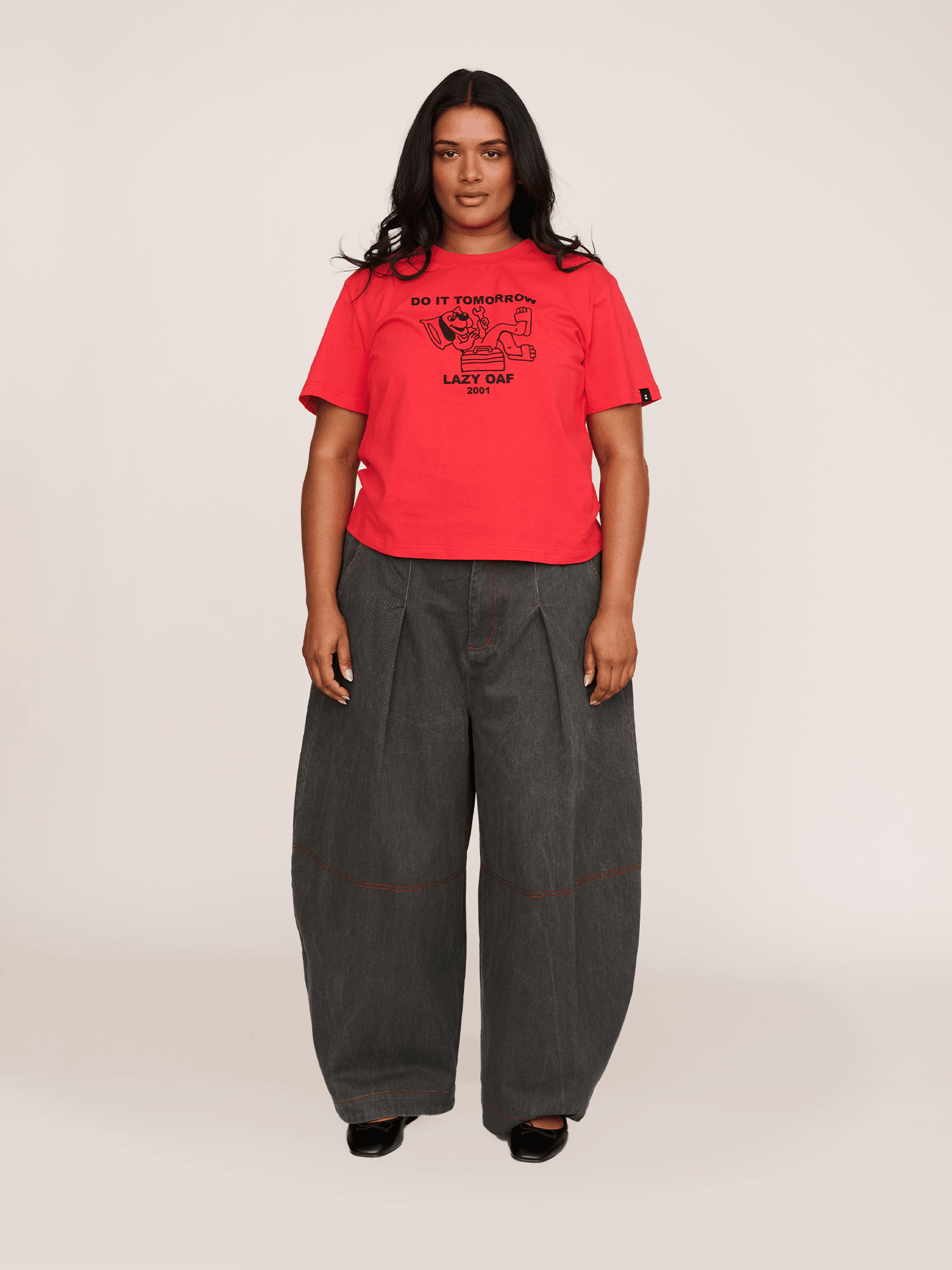 Lazy Oaf Do It Tomorrow Slim T - Shirt