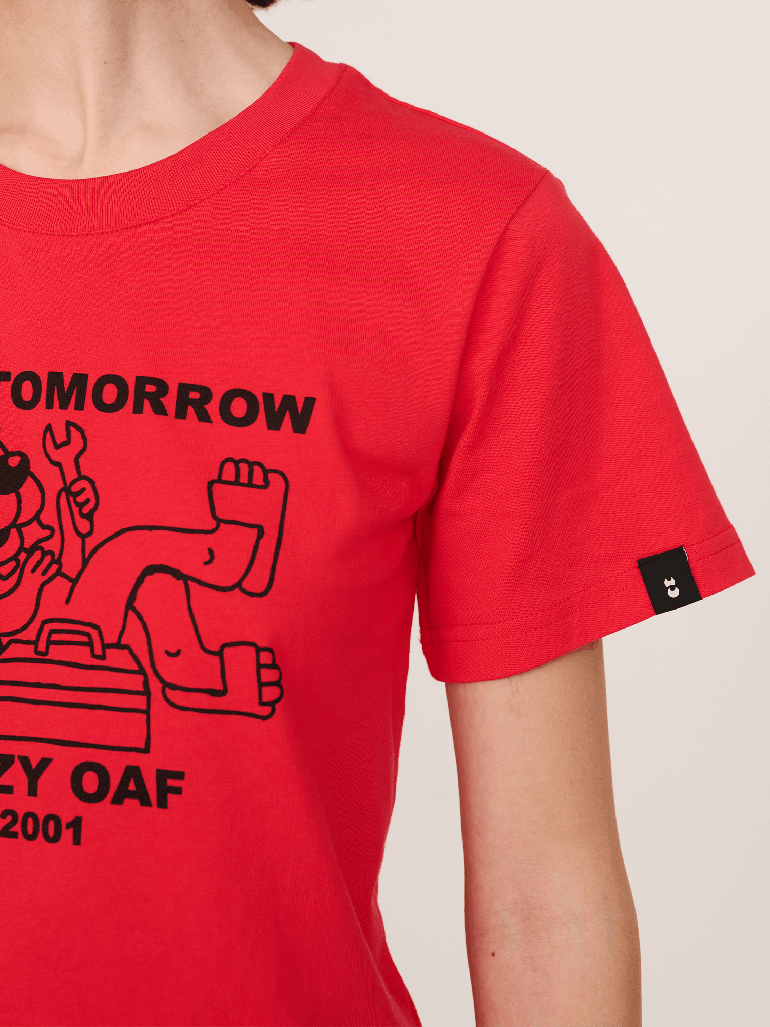 Lazy Oaf Do It Tomorrow Slim T - Shirt