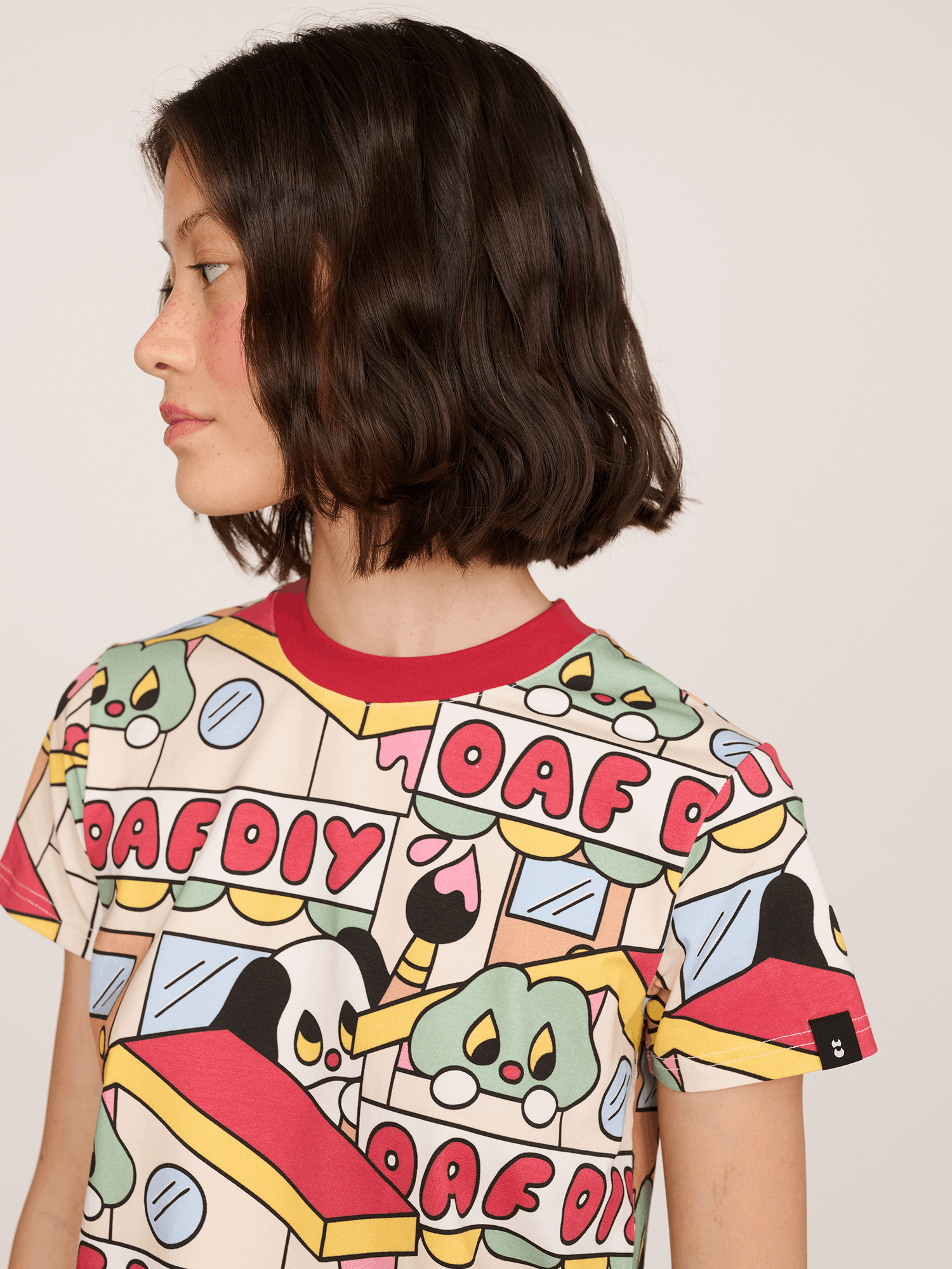 Lazy Oaf DIY Town Fitted T - Shirt