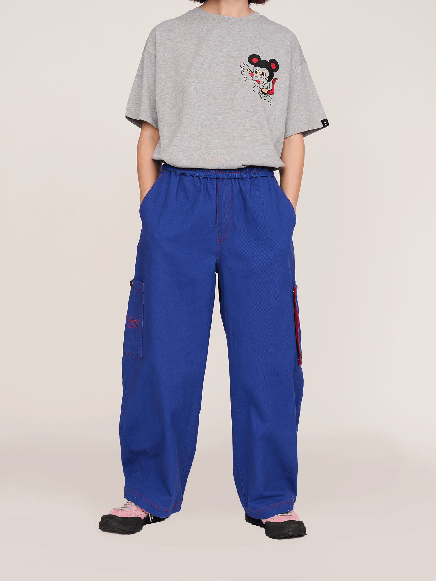 UTILITY Bev Utility Barrel Trousers - Shipping From 04/08