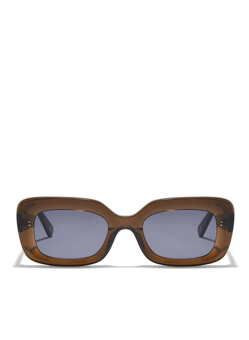 30Sundays SUNDOWN Women's Sunglasses, Brown/Blue for Women | Best Price UAE