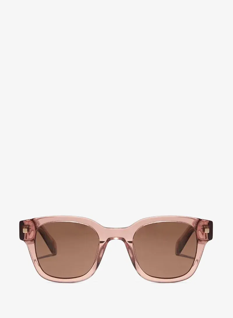 30Sundays CANYON,Women Sunglasses, Square Sunglasses, UV Protection: UV400 (Pink,Brown) for Women | Best Price UAE