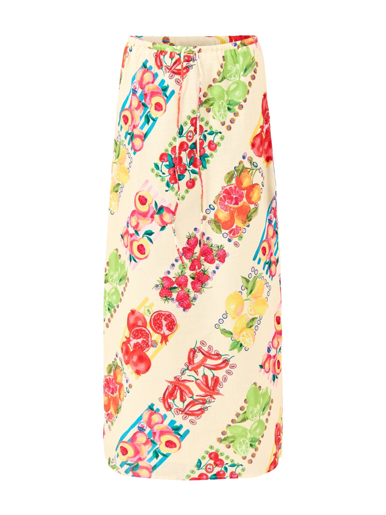 Never Fully Dressed Fruit Mabel Skirt Cream