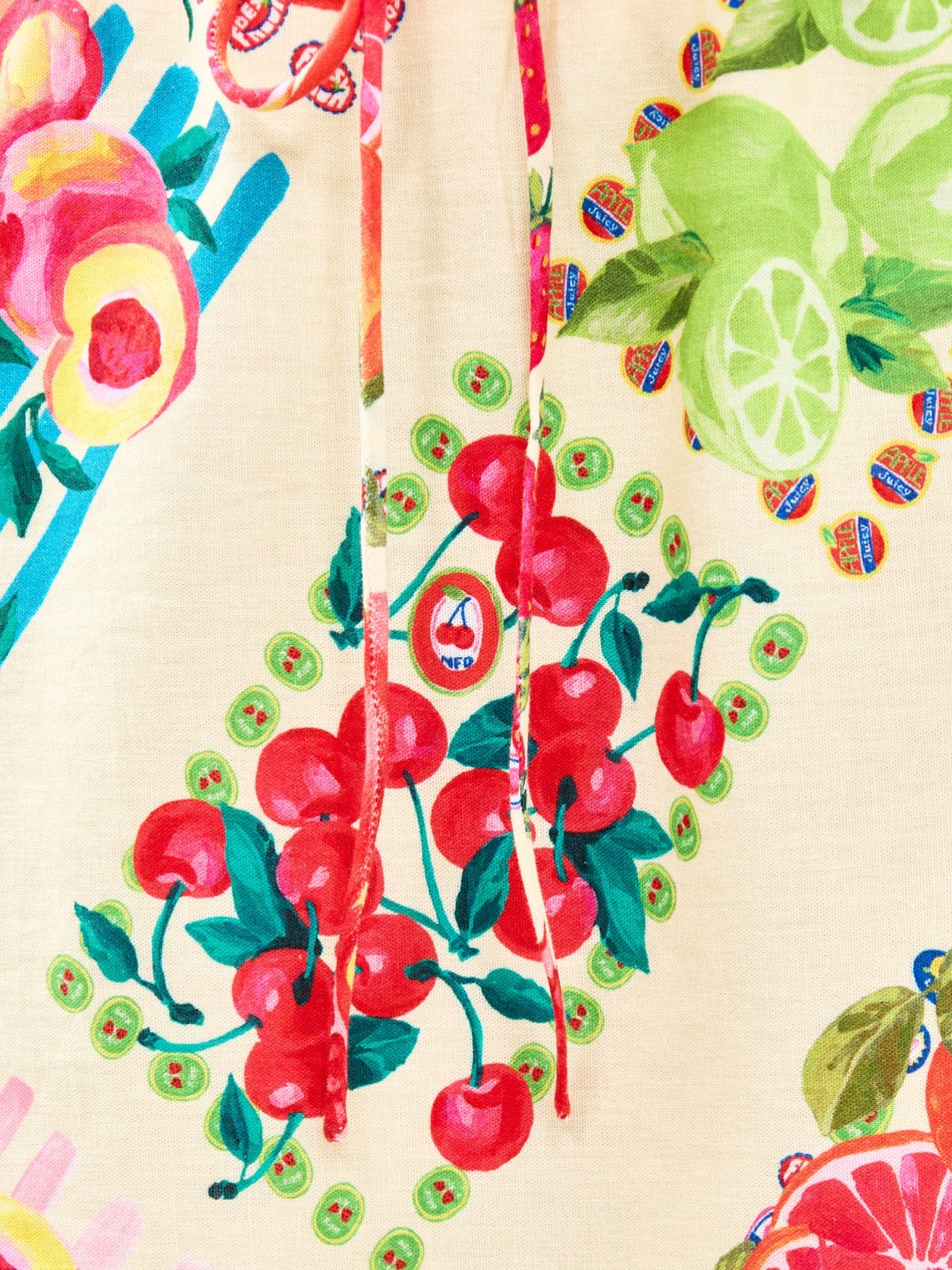 Never Fully Dressed Fruit Mabel Skirt Cream