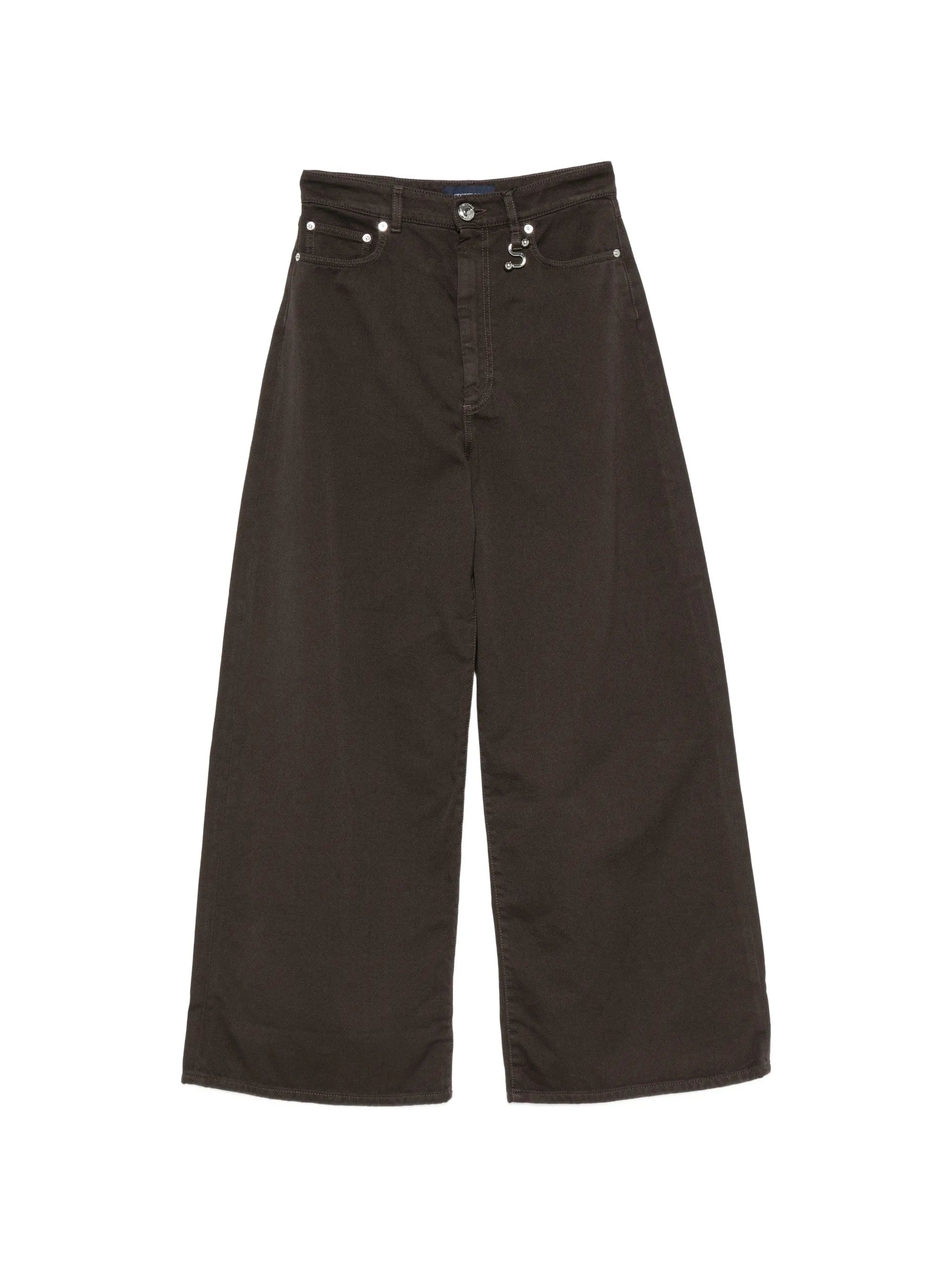 Sportmax S - detail wide - leg jeans