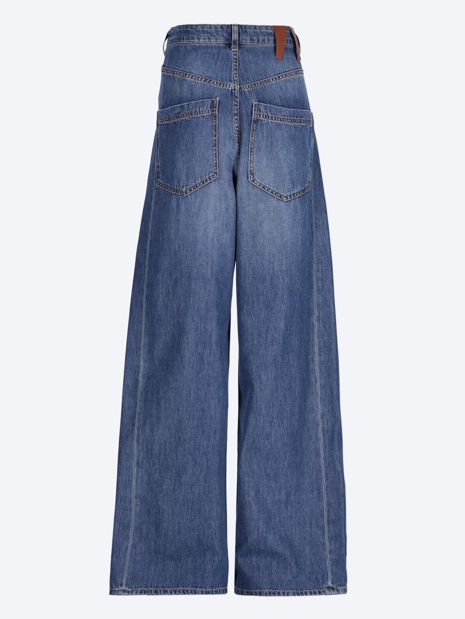 Darkpark Ines fold over tencel jeans