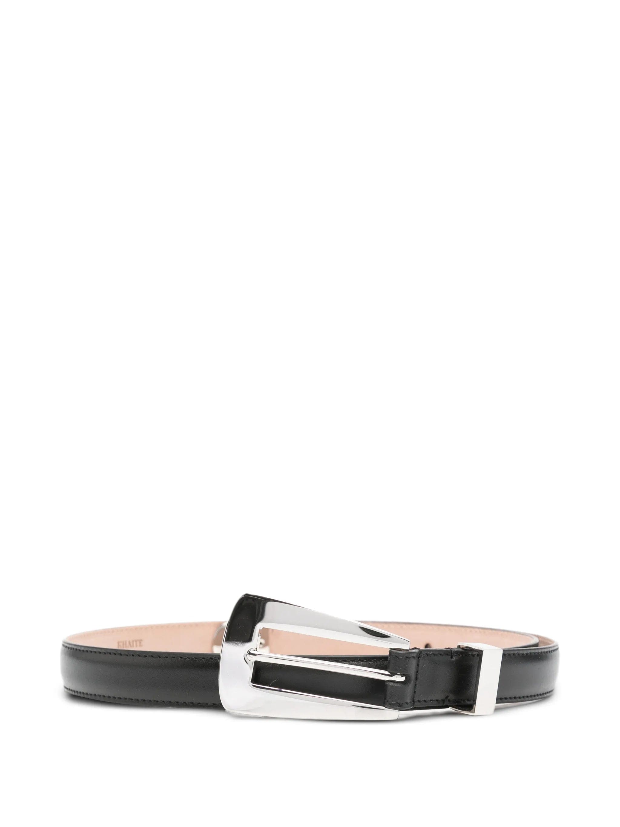 Khaite small Lucca silver - tone buckle belt