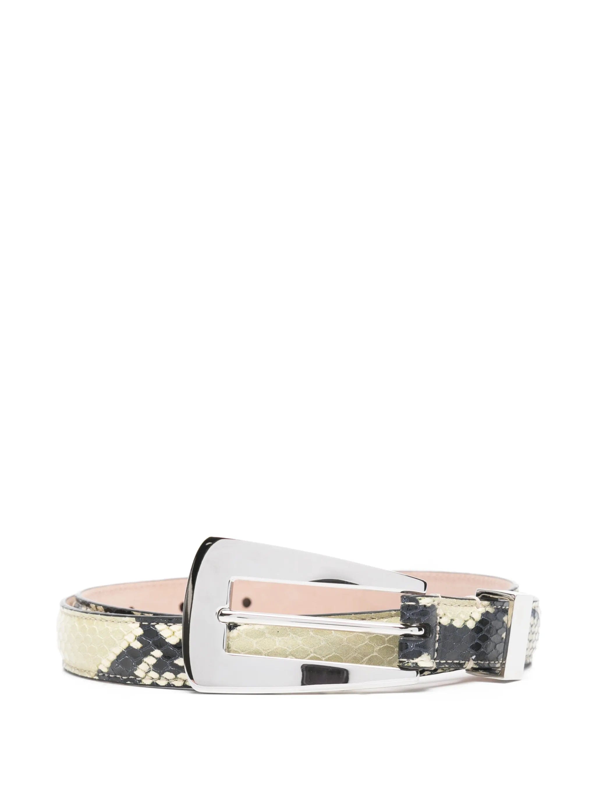 Khaite Lucca snake - effect belt