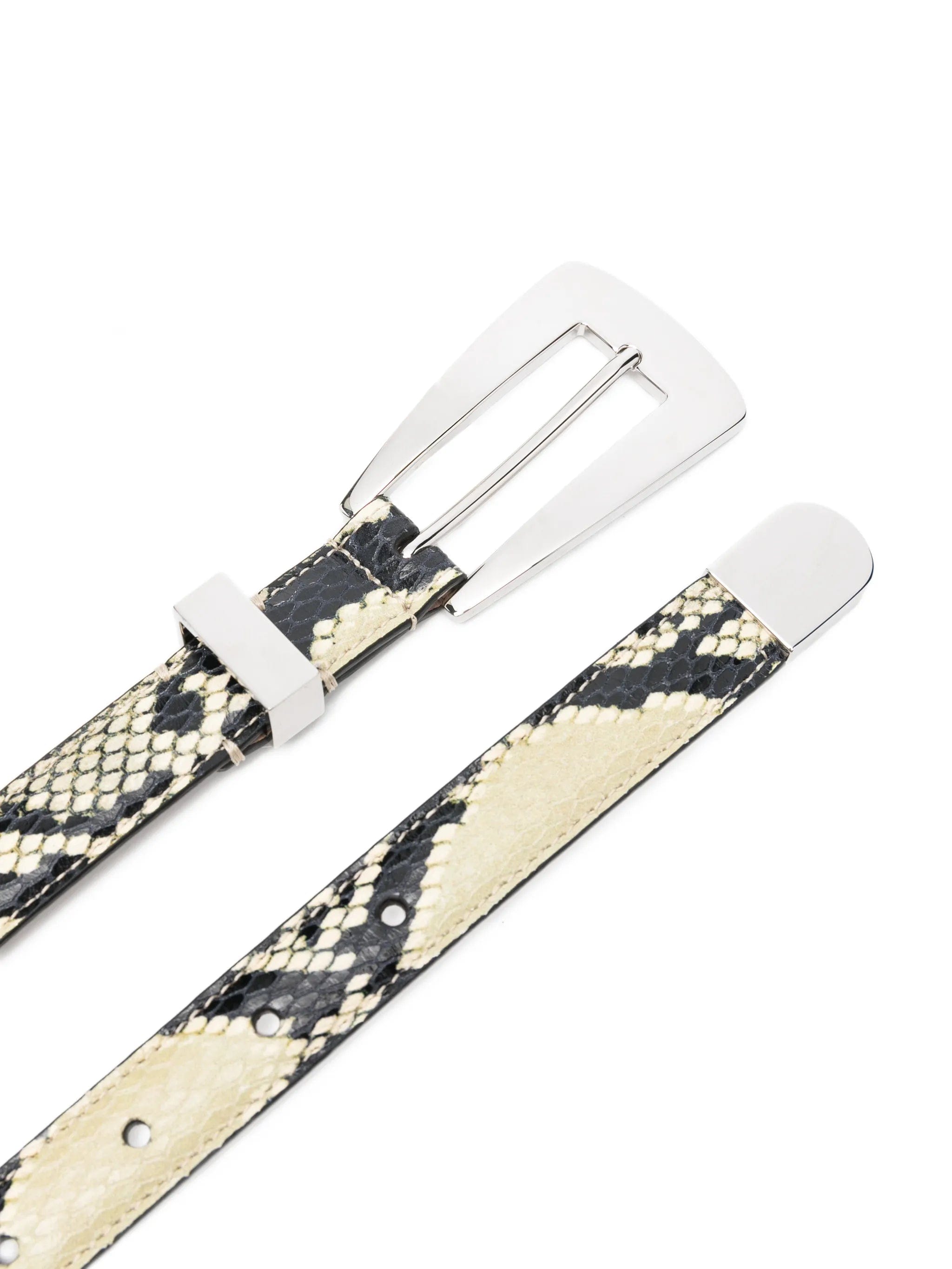 Khaite Lucca snake - effect belt