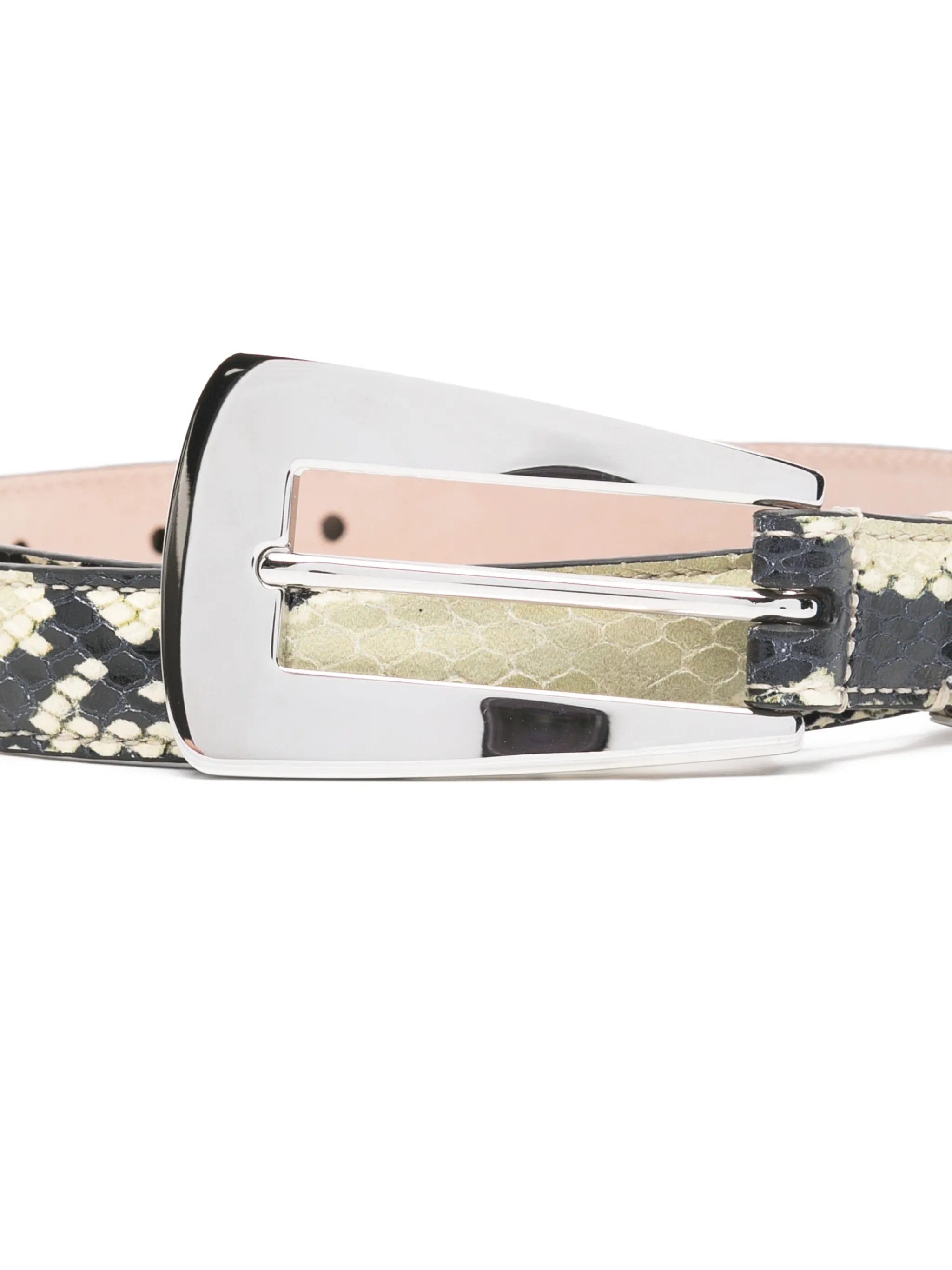 Khaite Lucca snake - effect belt