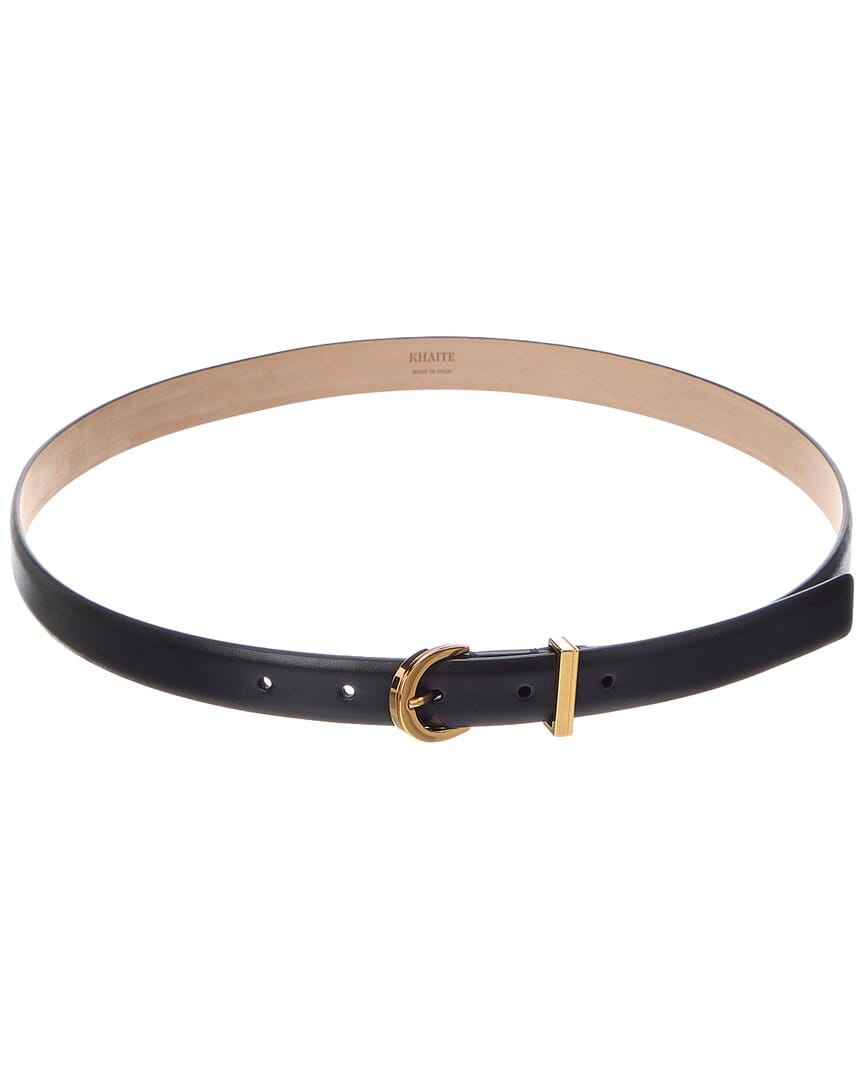 Khaite Luna Leather Belt