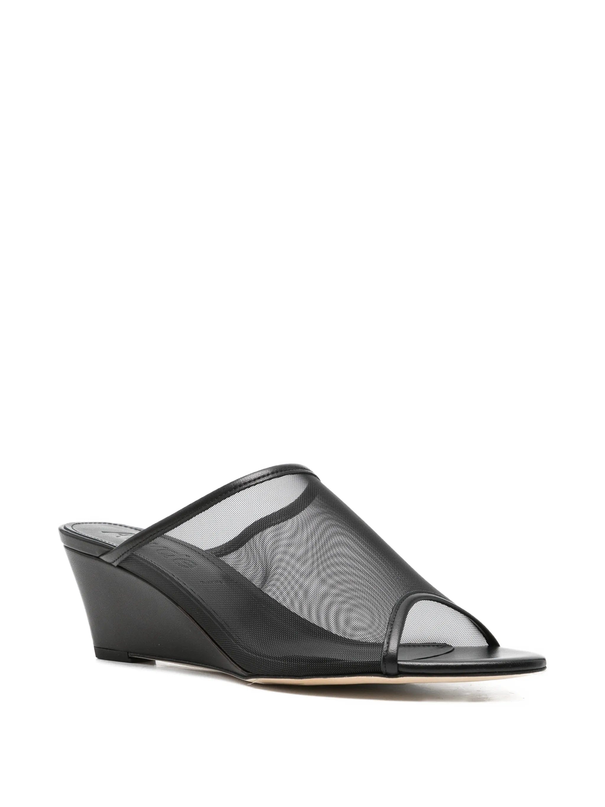 Aeyde Suzanne wedge - heel sandals