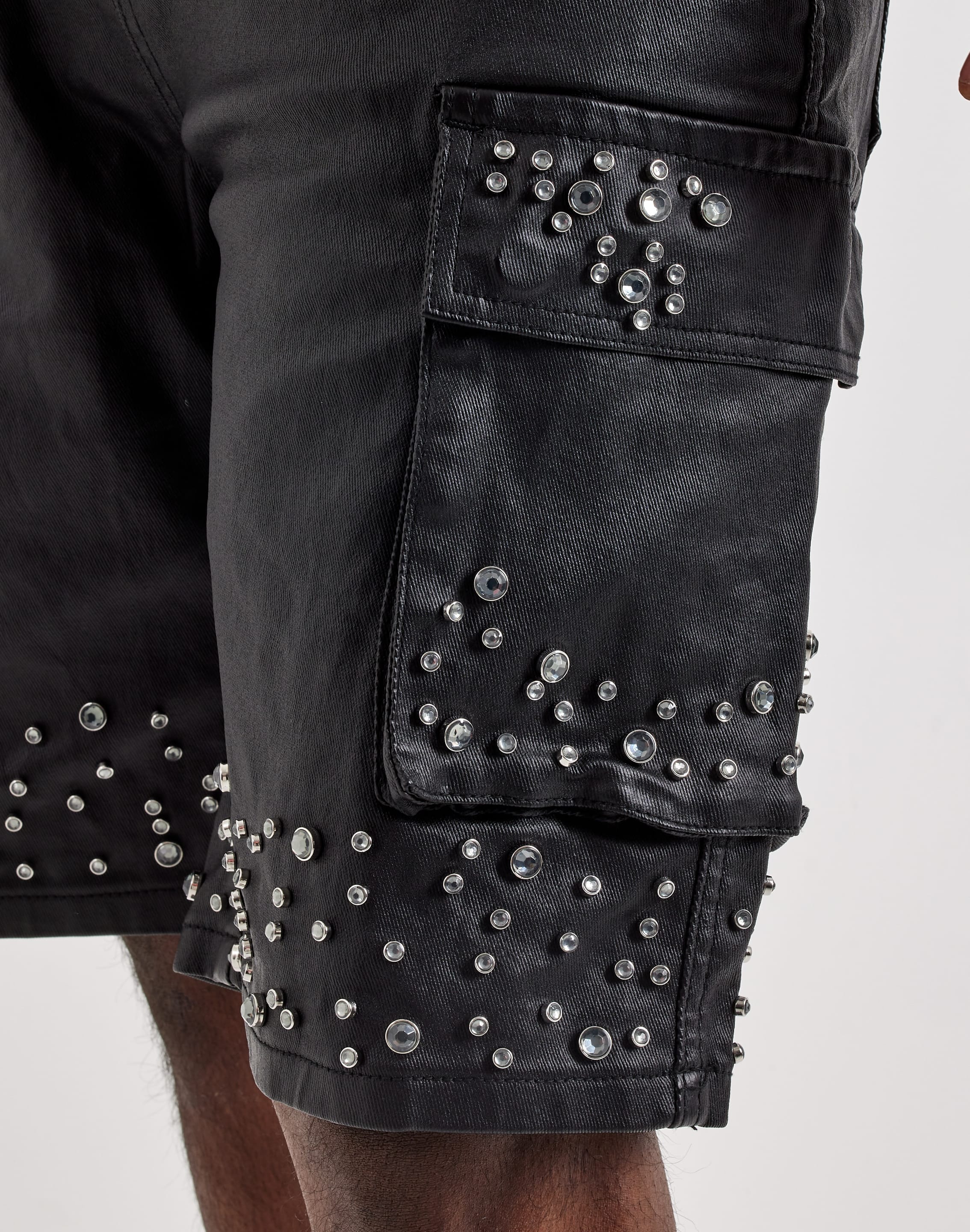 Waimea Embellished Cargo Shorts