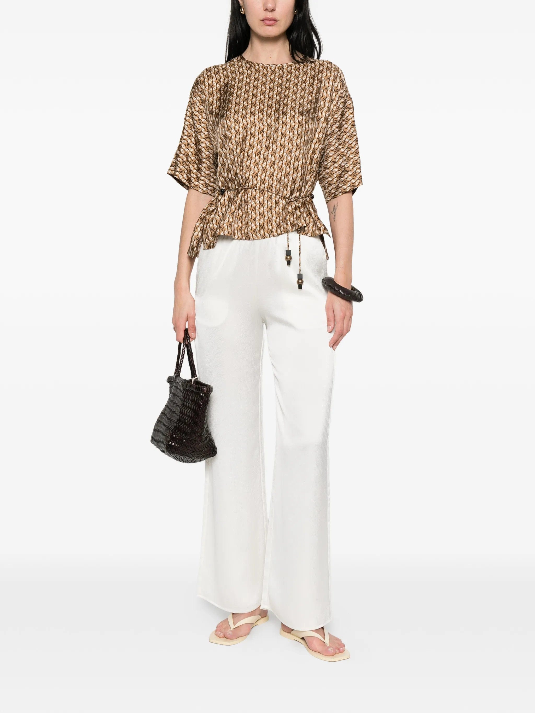 Max Mara printed blouse