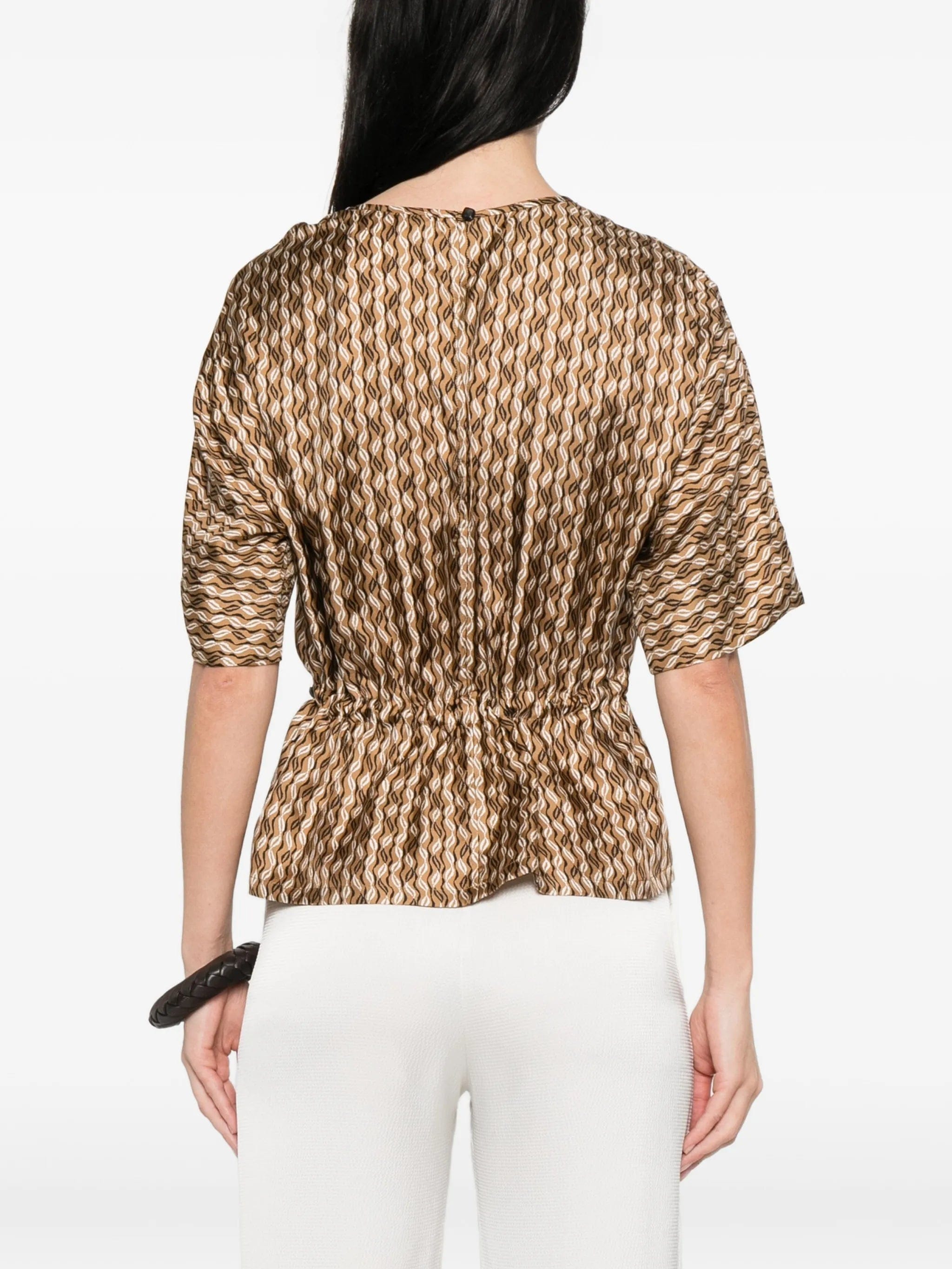 Max Mara printed blouse