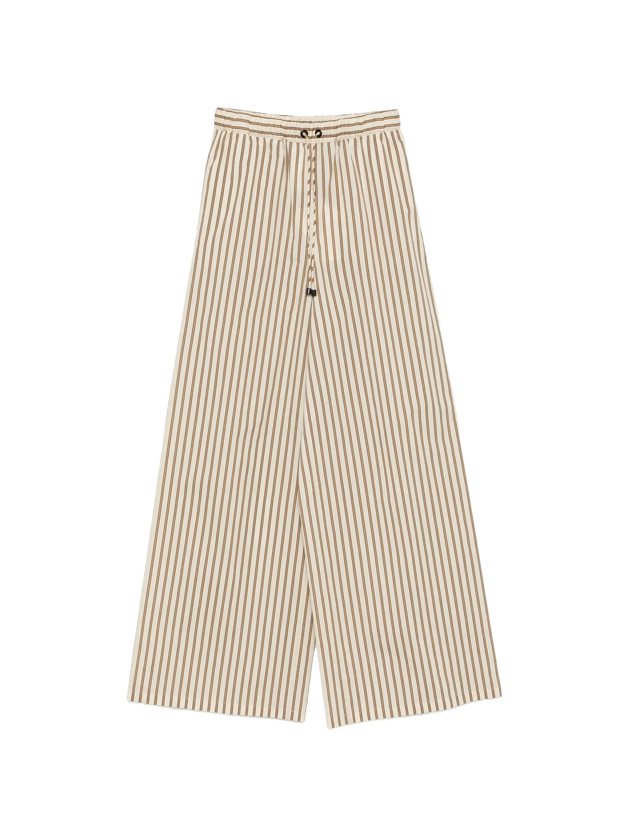Max Mara striped wide leg trousers
