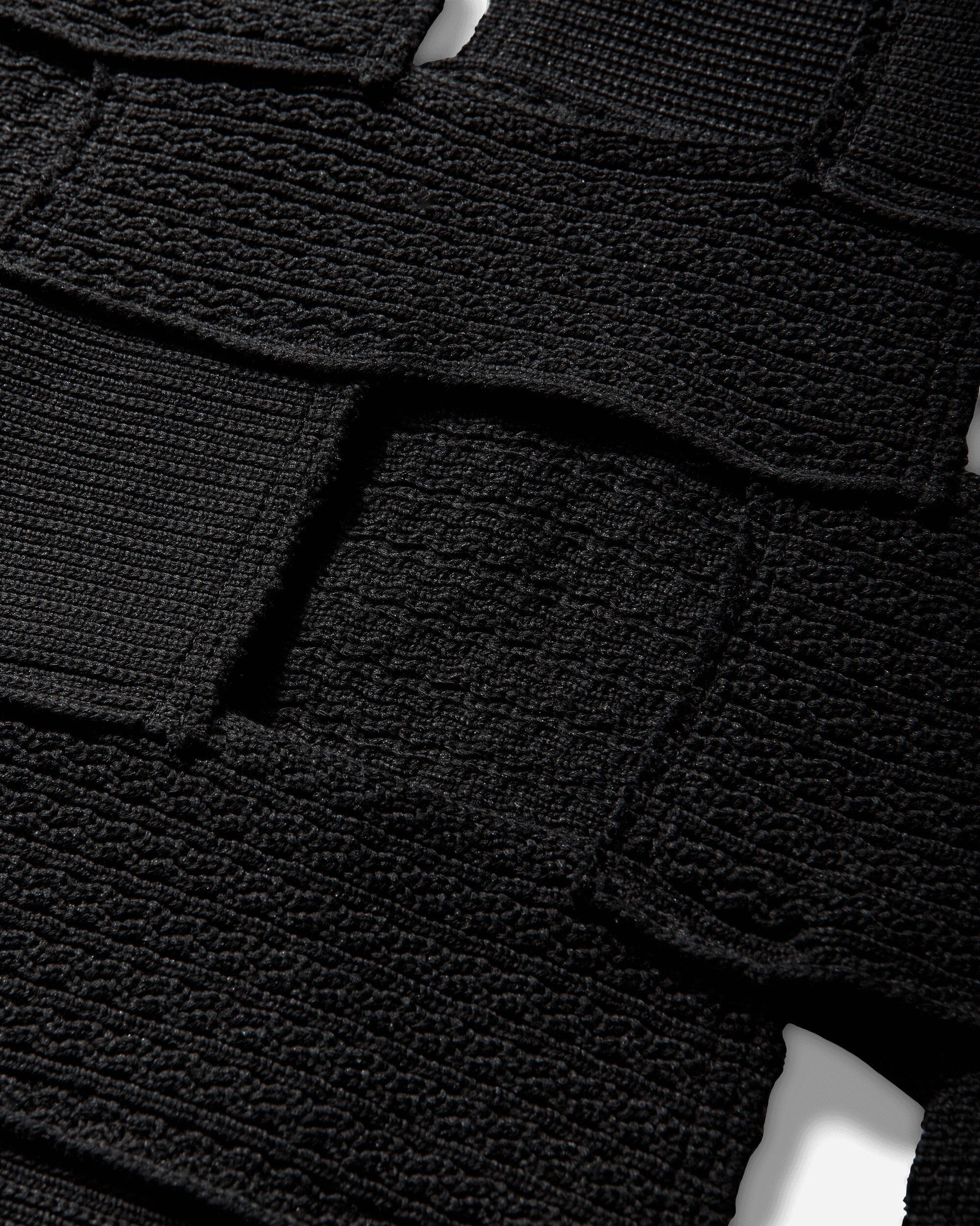 Comme des Garçons Homme Plus Men's Cut - Out Sweater Black
