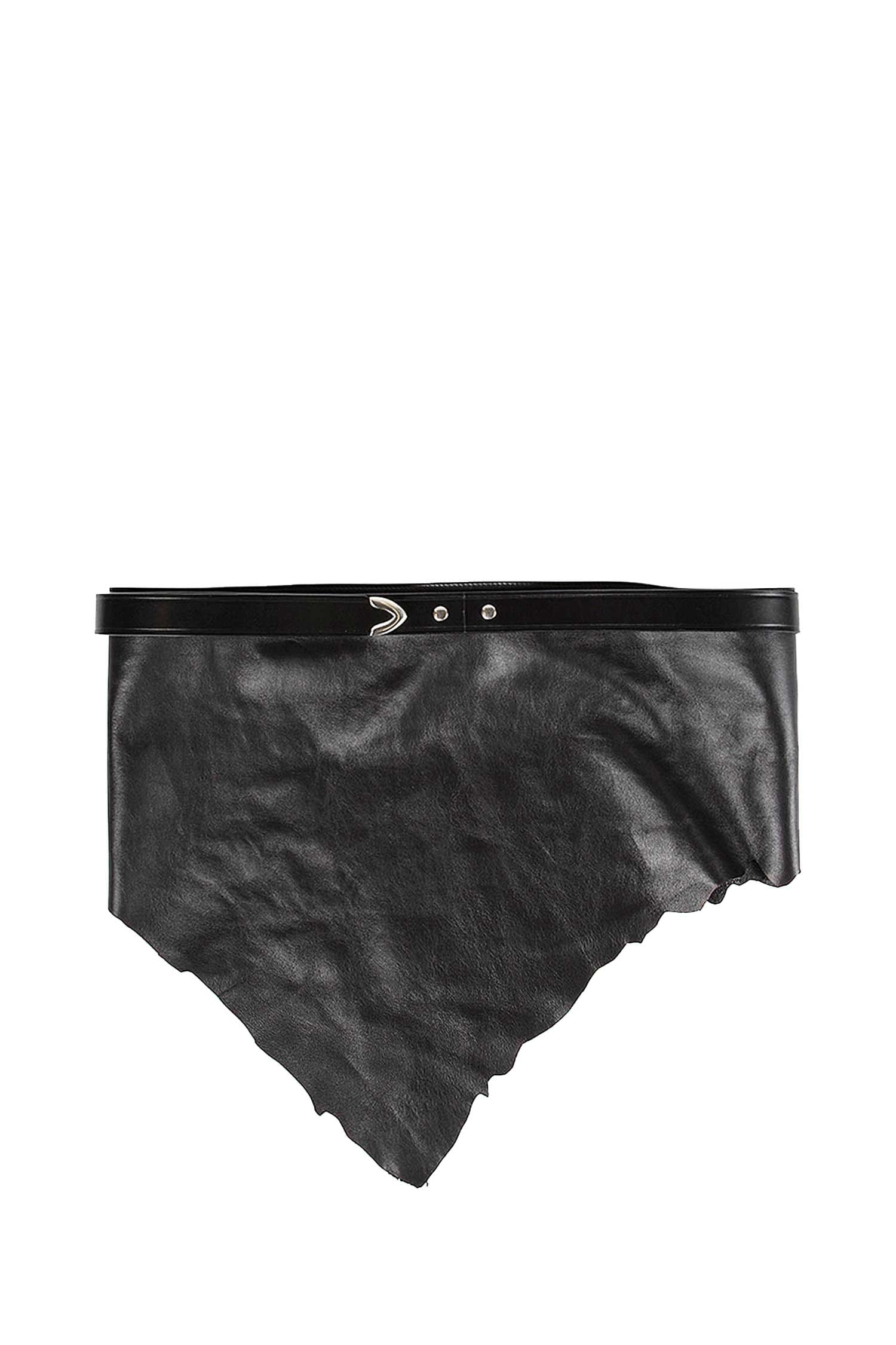 ANN Demeulemeester Romy Distressed Leather Belt