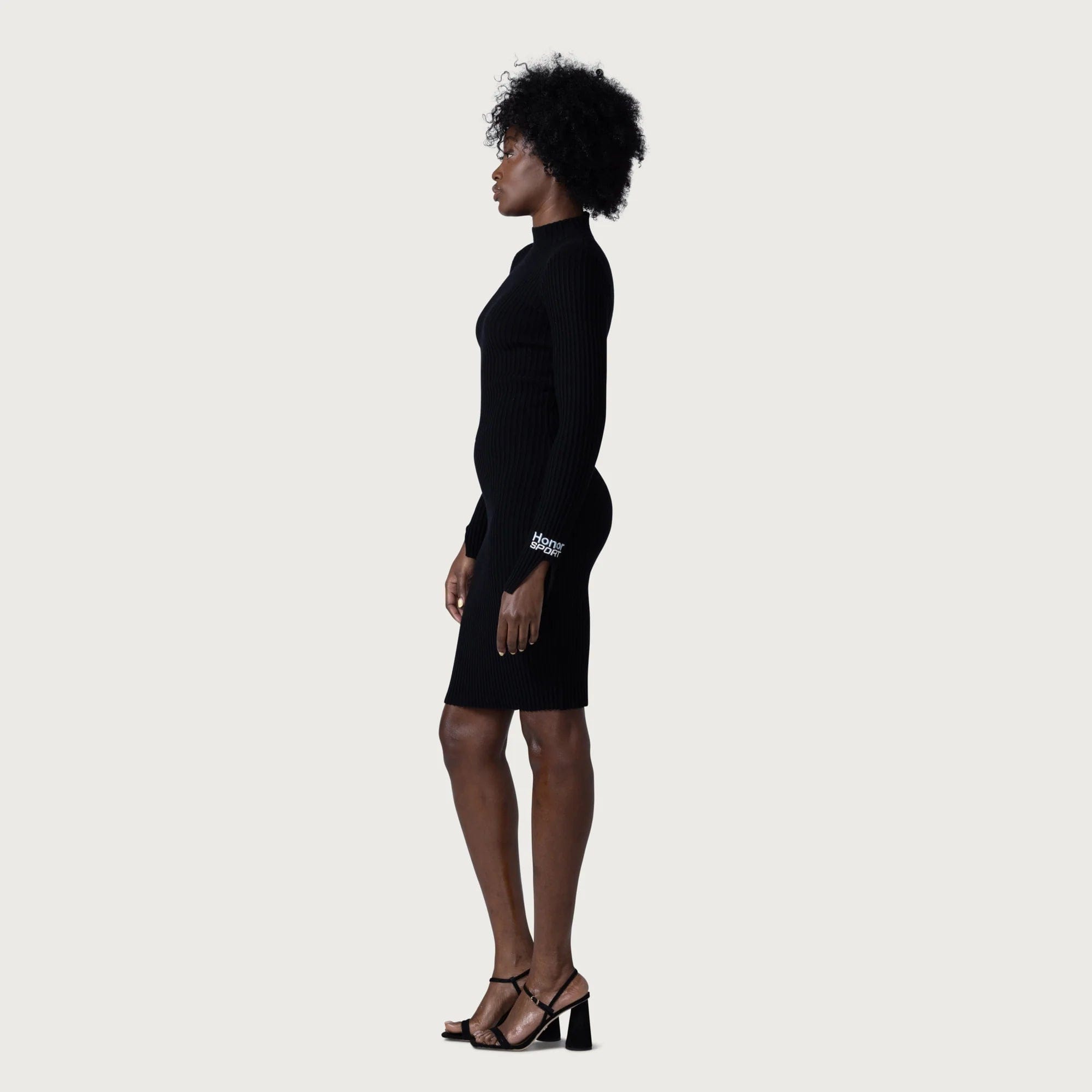 Honor The Gift Womens Honor The Gift Honor Rib Dress Black