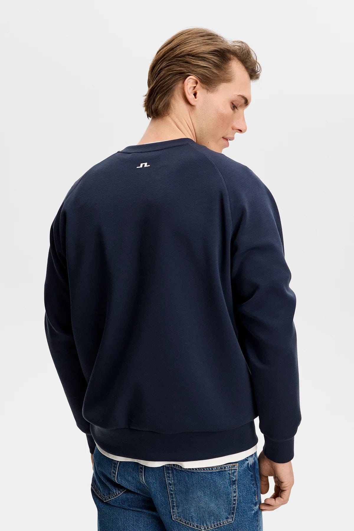 J. Lindeberg Finn Crew Neck - Navy