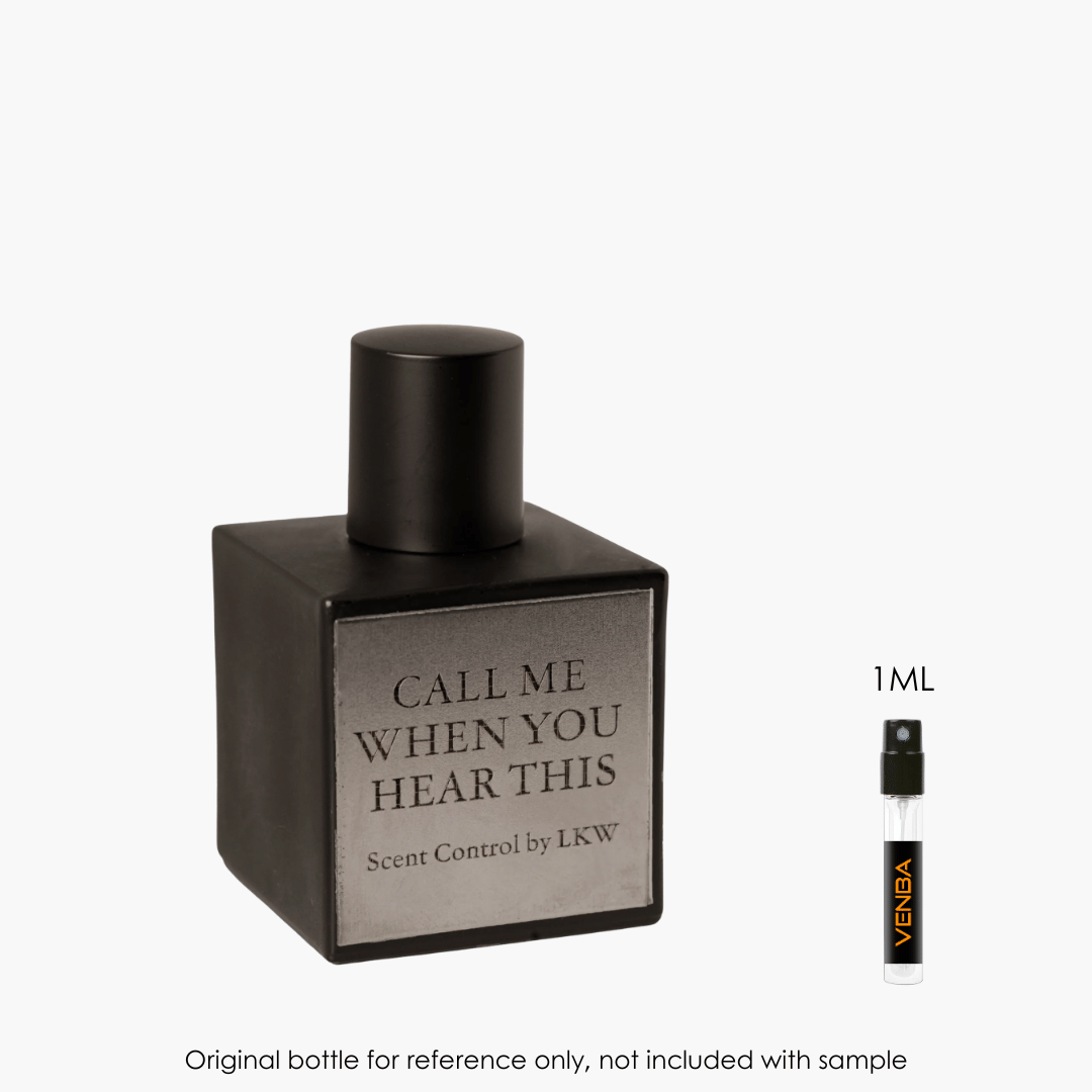 Scent Control by LKW CALL ME WHEN YOU HEAR THIS EDP