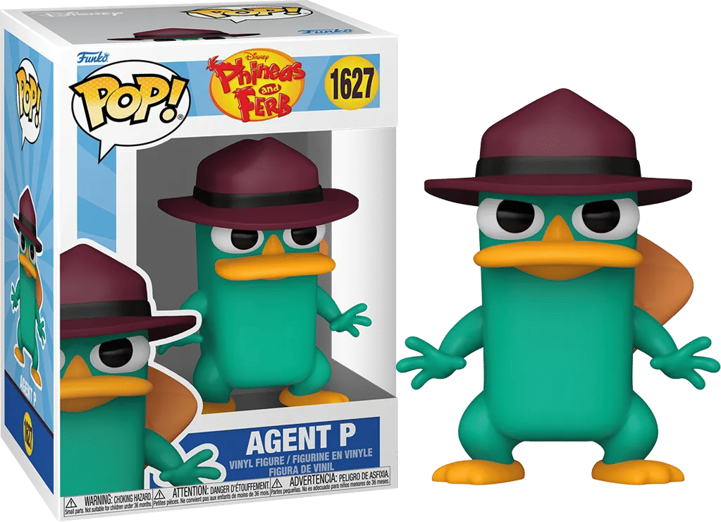 Funko TBA Phineas and Ferb - Agent P Pop! Vinyl