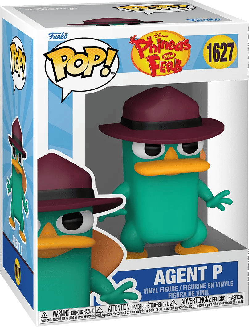 Funko TBA Phineas and Ferb - Agent P Pop! Vinyl