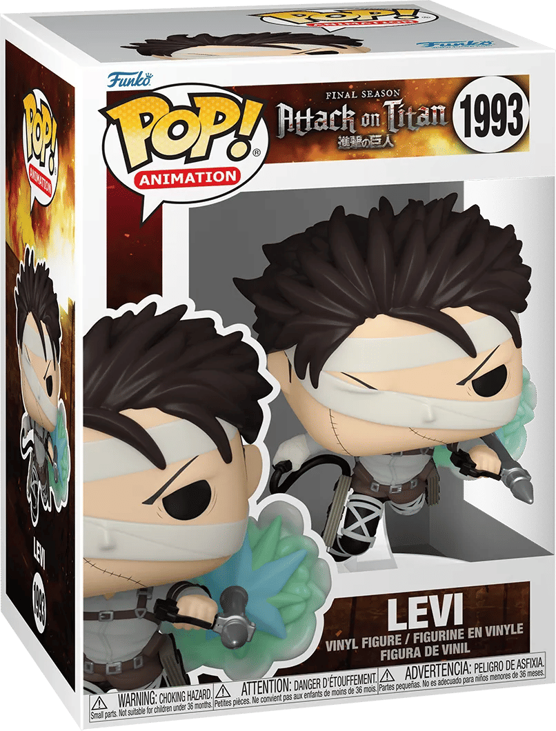 Funko TBA Attack on Titan - Levi Pop! Vinyl