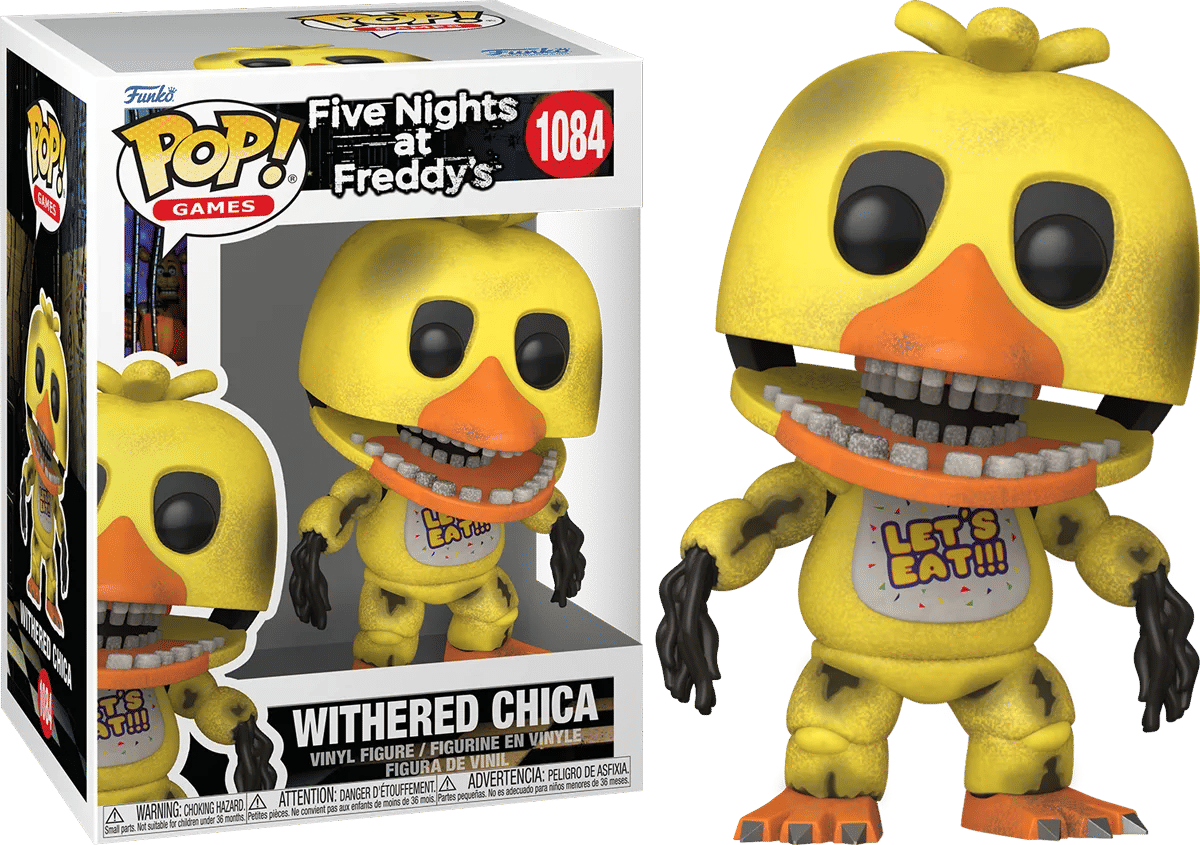 Funko TBA Five Nights at Freddy's - Withered Chica Pop! Vinyl