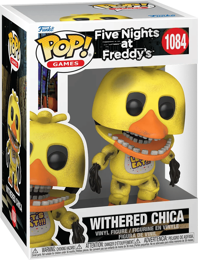 Funko TBA Five Nights at Freddy's - Withered Chica Pop! Vinyl